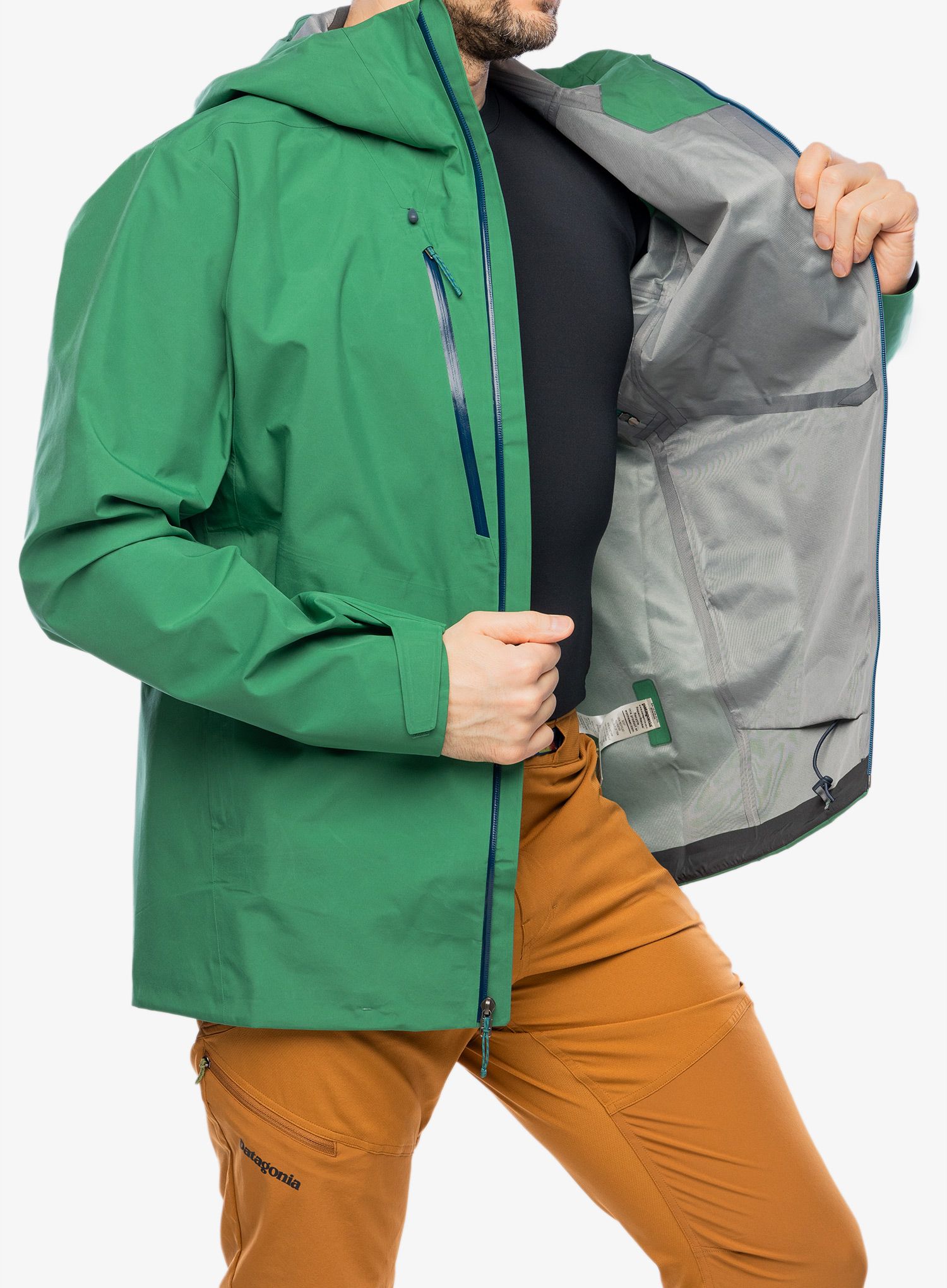 GORE TEX bunda Patagonia Triolet Jkt - gather green