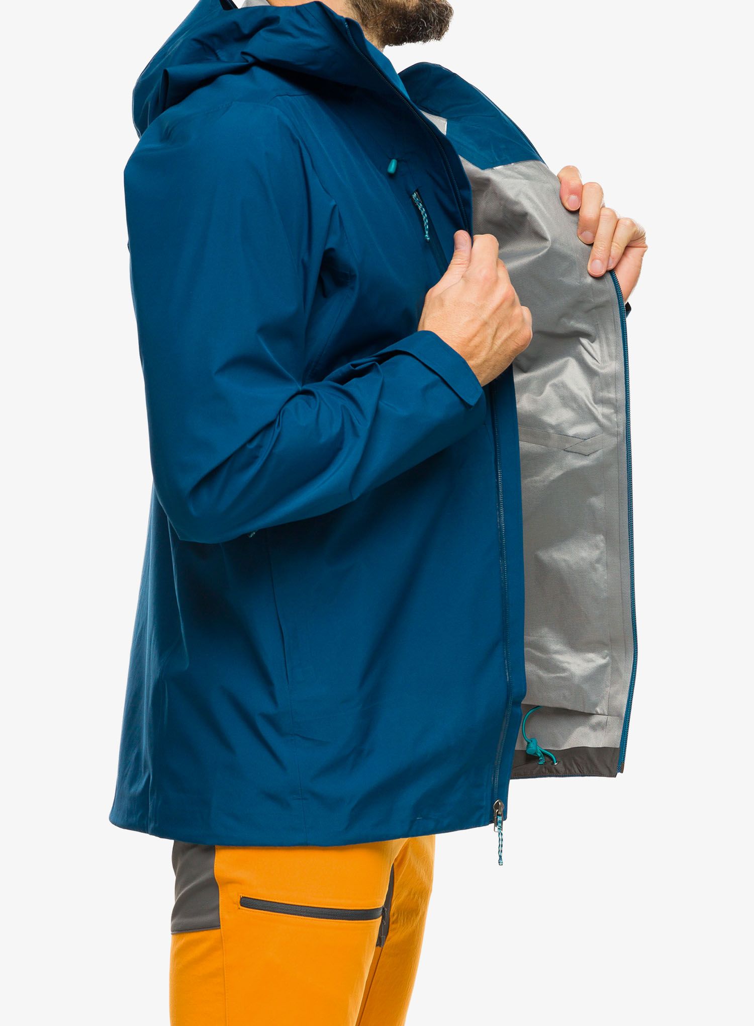 GORE TEX bunda Patagonia Triolet Jkt - lagom blue