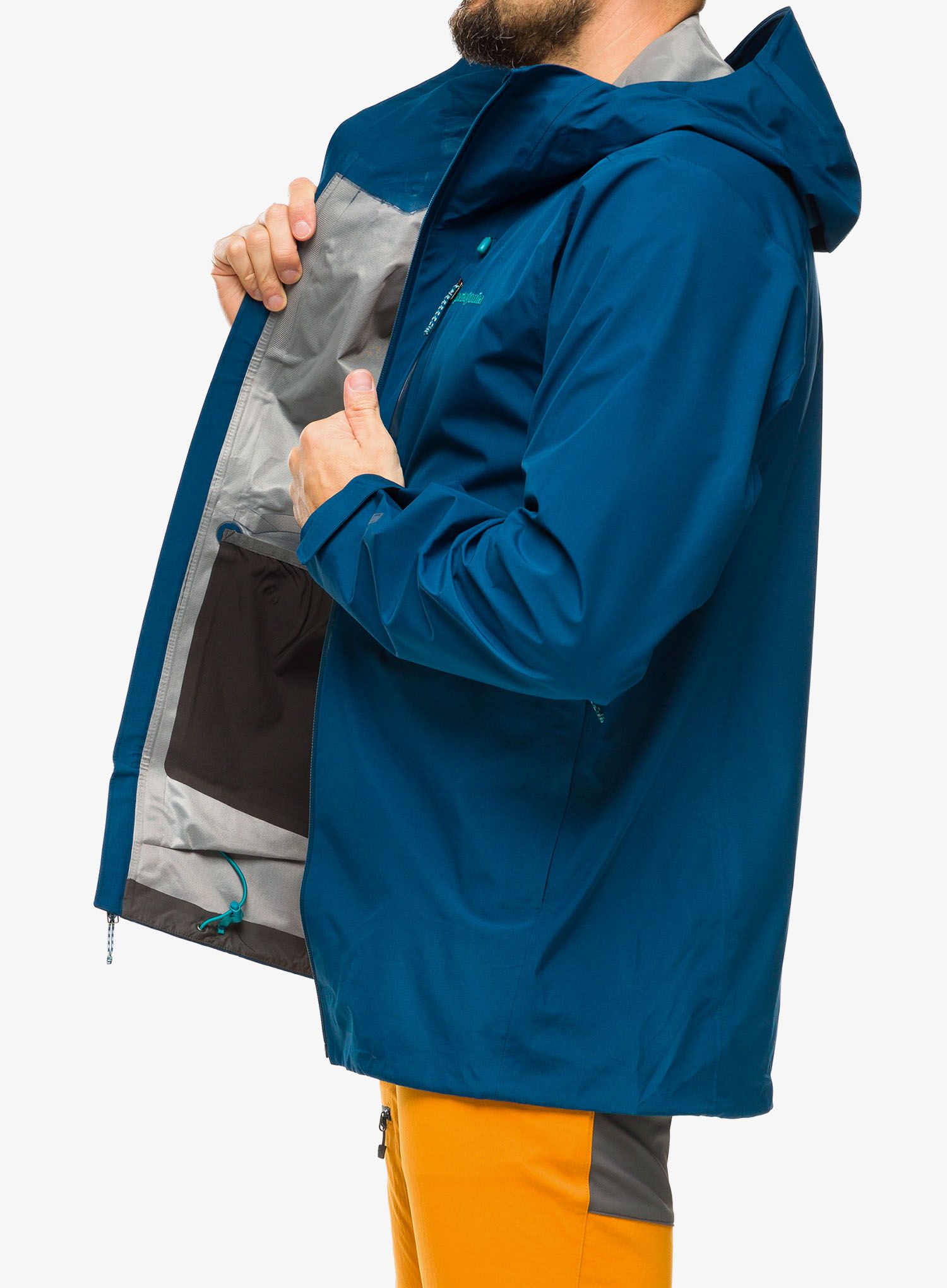 GORE TEX bunda Patagonia Triolet Jkt - lagom blue
