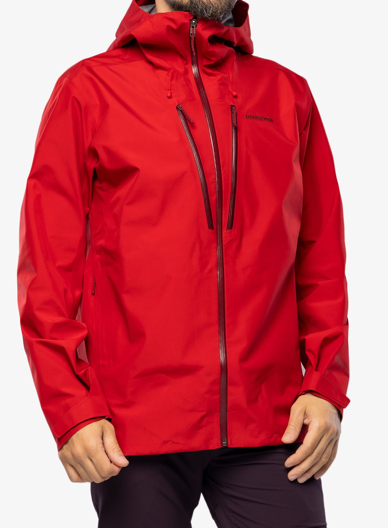 Membránová bunda Patagonia Triolet Jkt - touring red