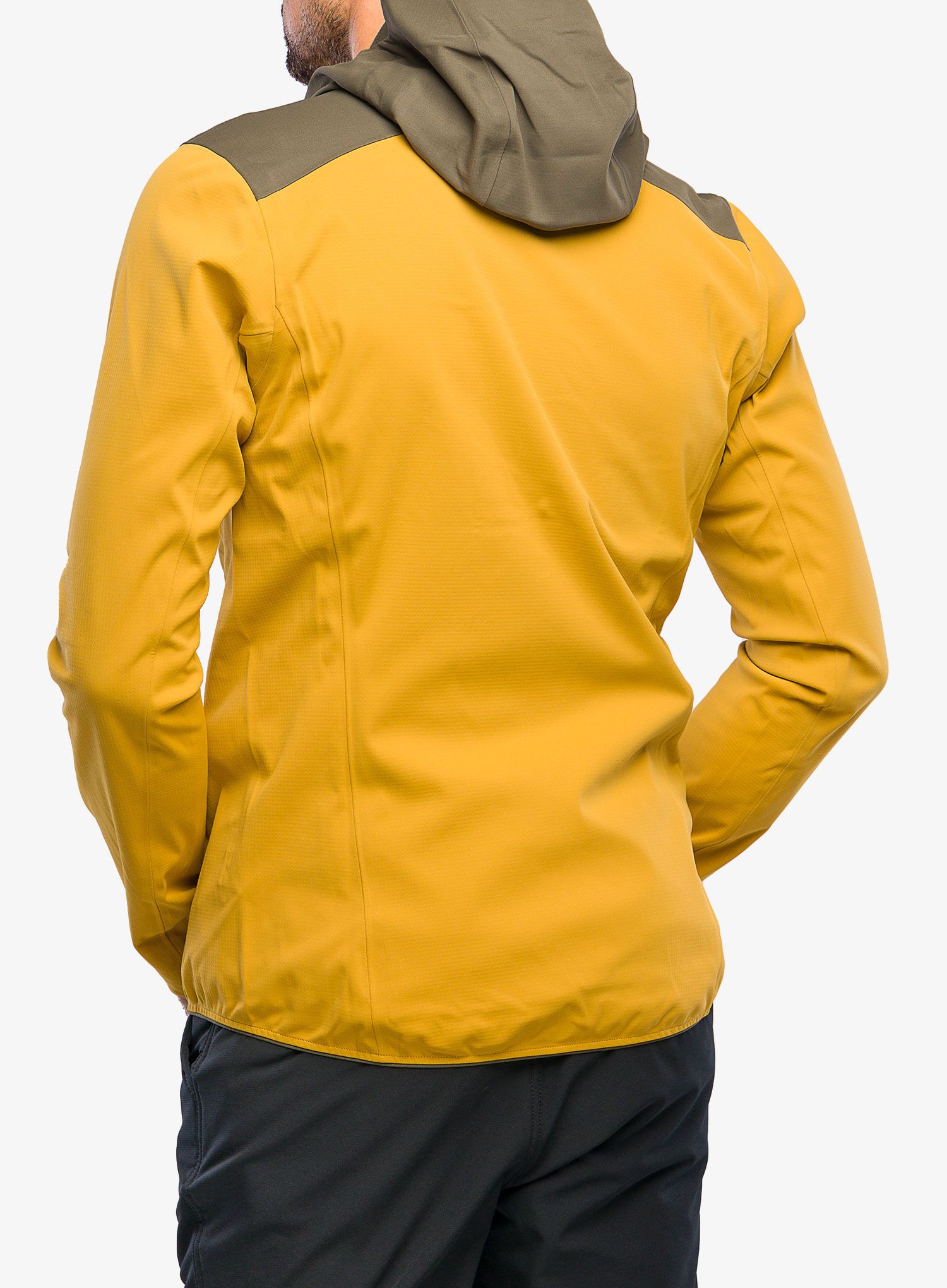 Skialpová bunda Patagonia Upstride Jacket - cabin gold