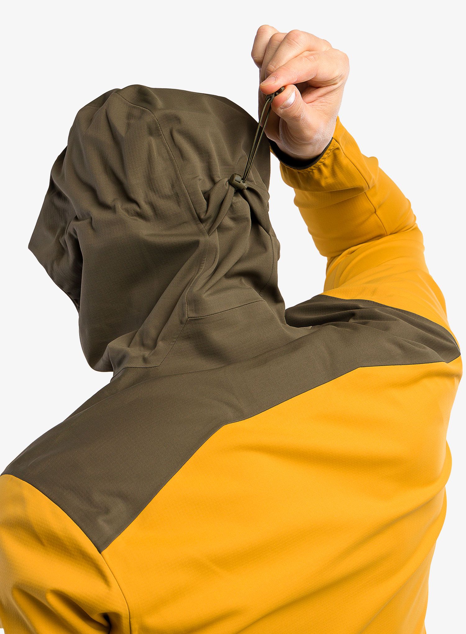 Skialpová bunda Patagonia Upstride Jacket - cabin gold