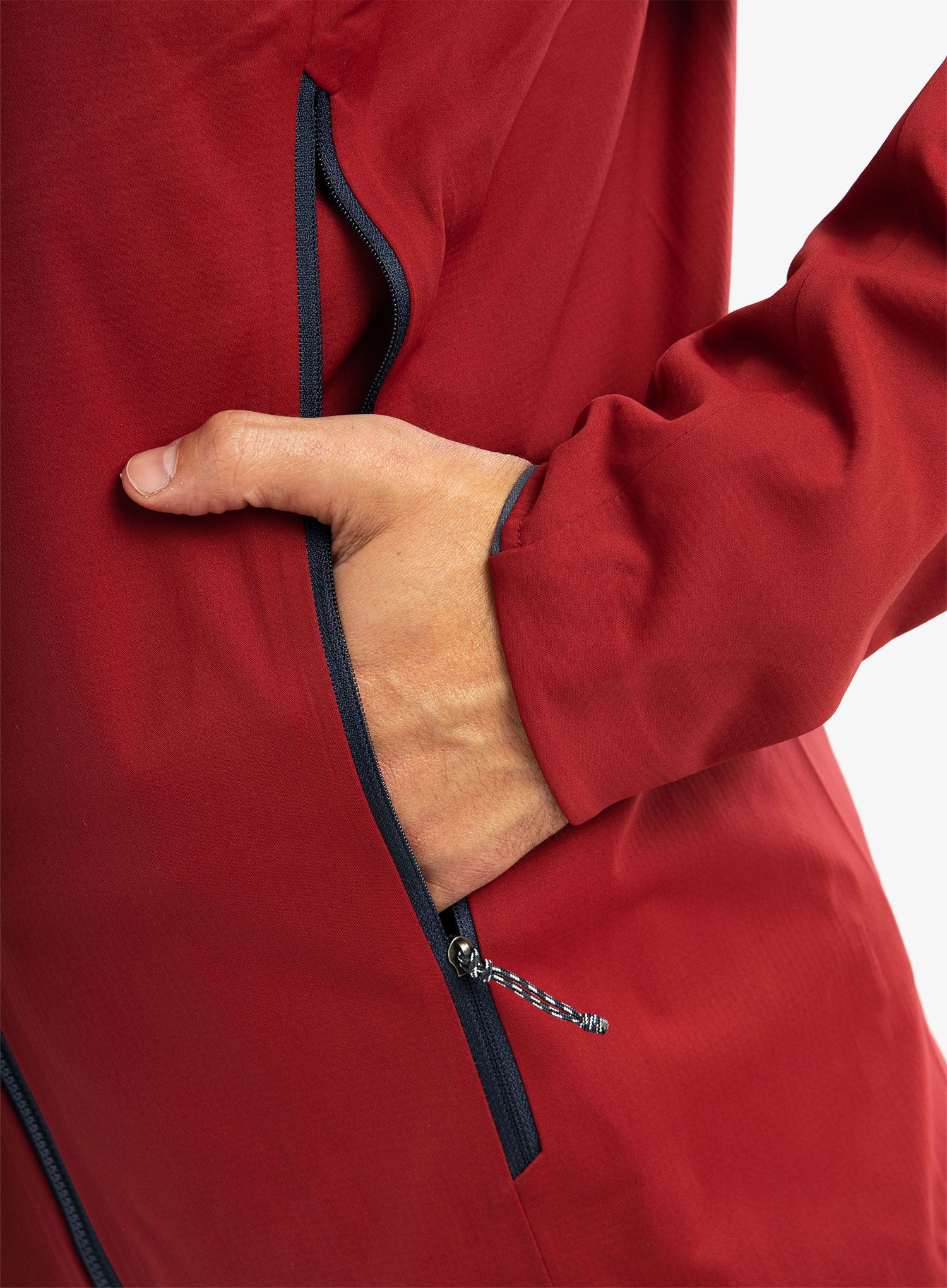 Skialpová bunda Patagonia Upstride Jacket - wax red
