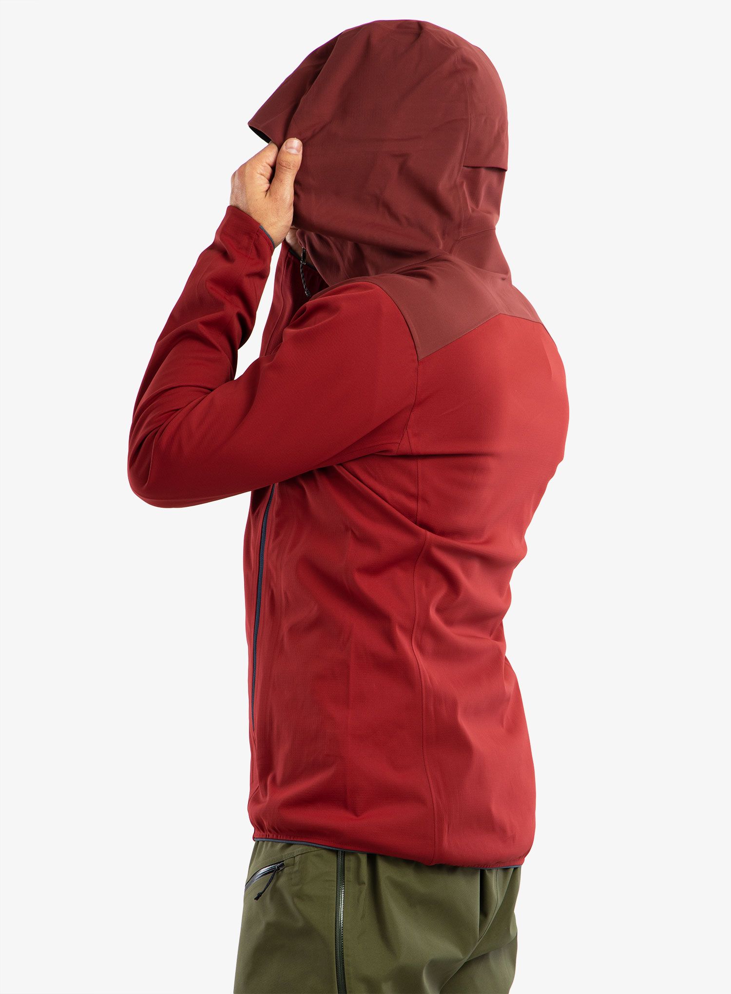 Skialpová bunda Patagonia Upstride Jacket - wax red
