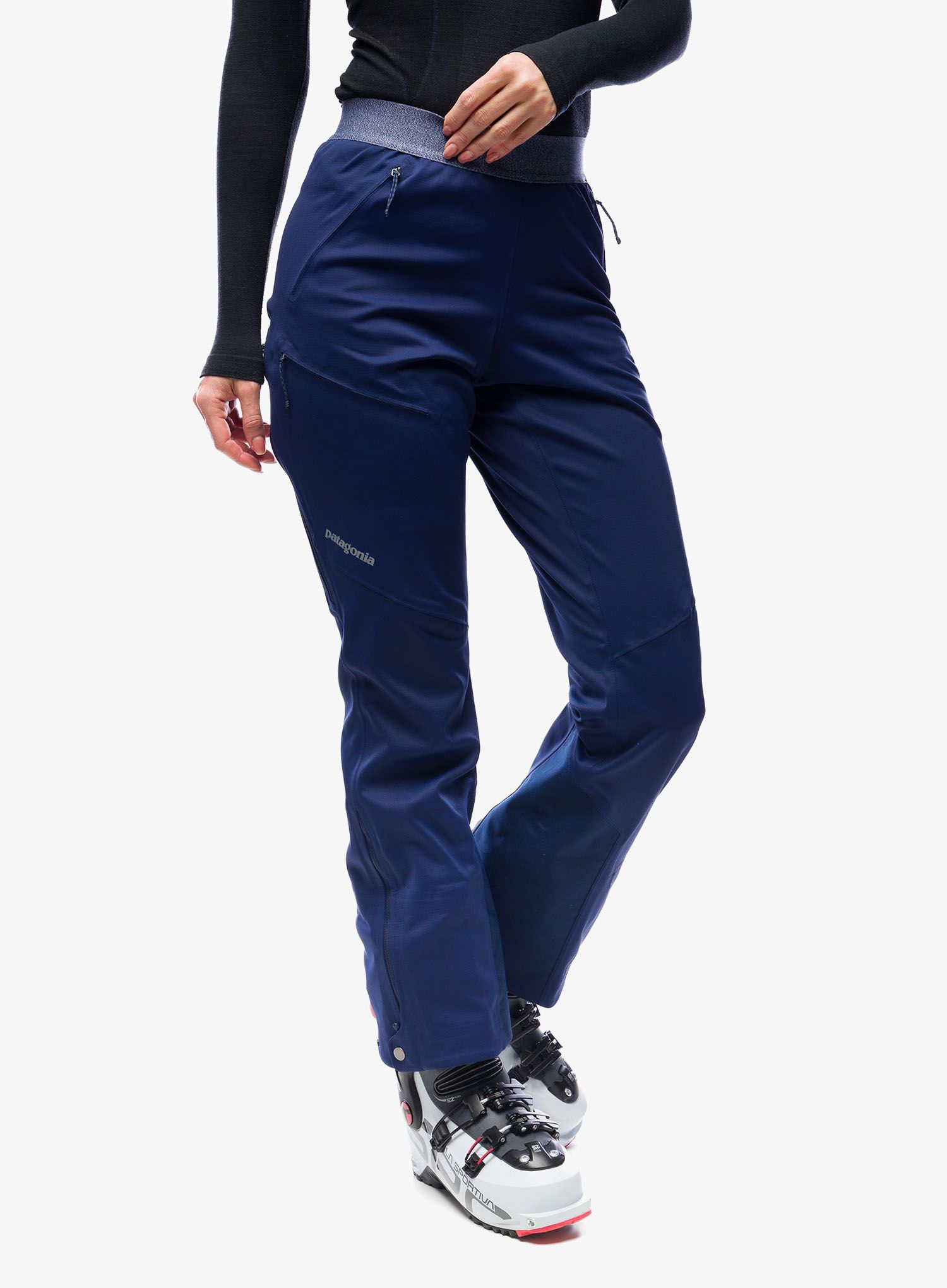 Dámské skialpové kalhoty Patagonia Upstride Pants - navy