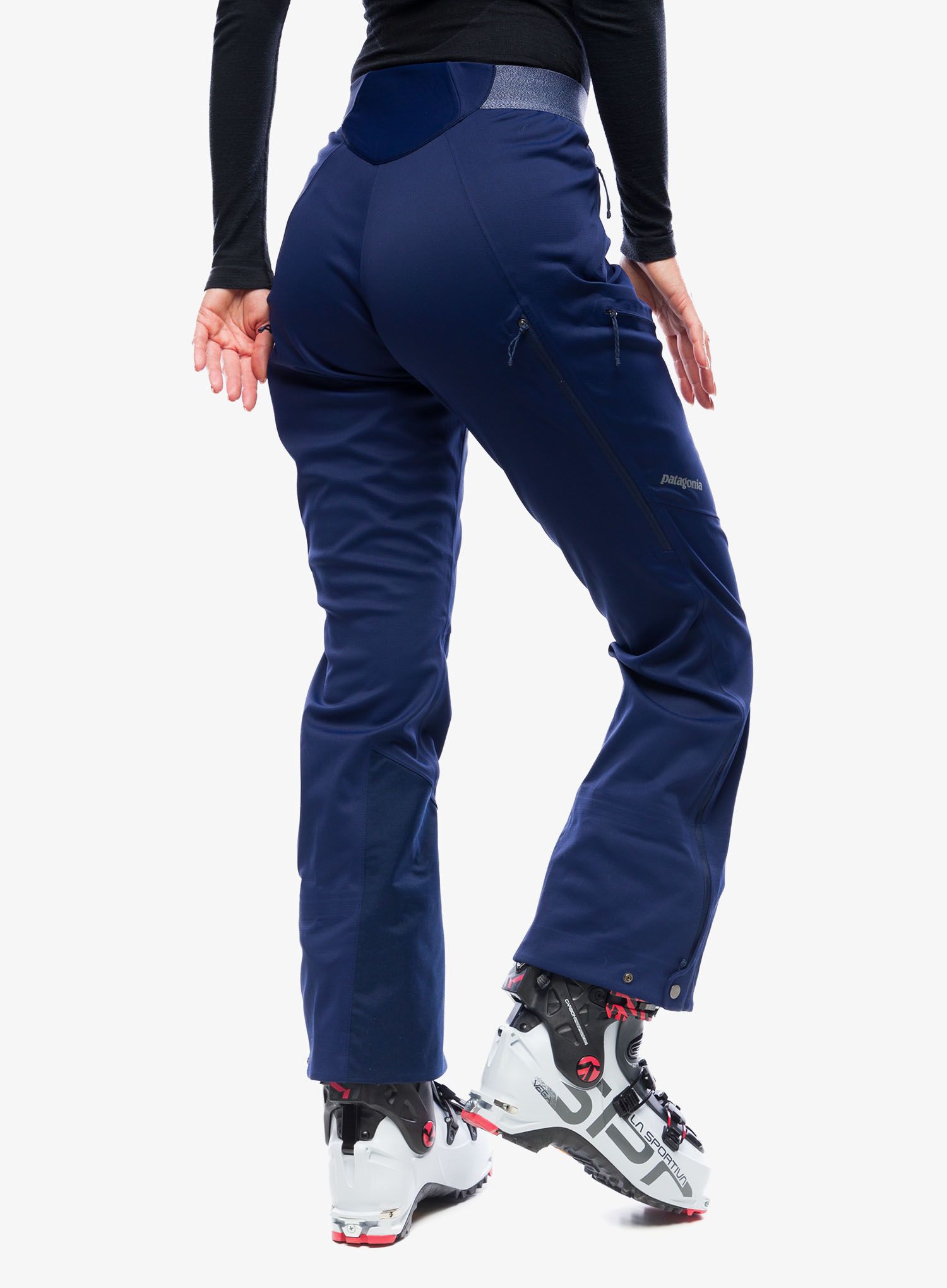 Dámské skialpové kalhoty Patagonia Upstride Pants - navy