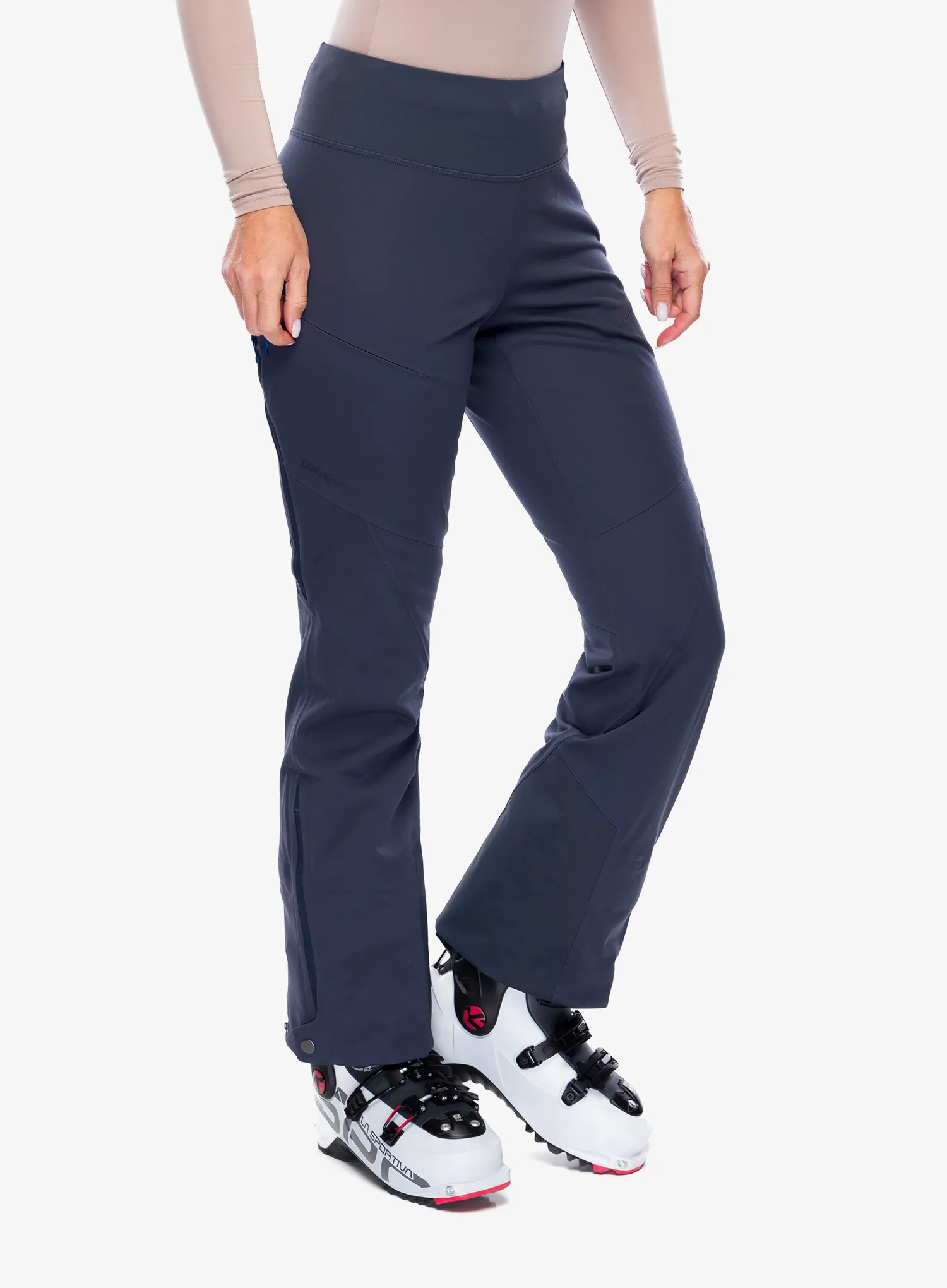 Softshellové kalhoty dámské Patagonia Upstride Pants - smolder blue