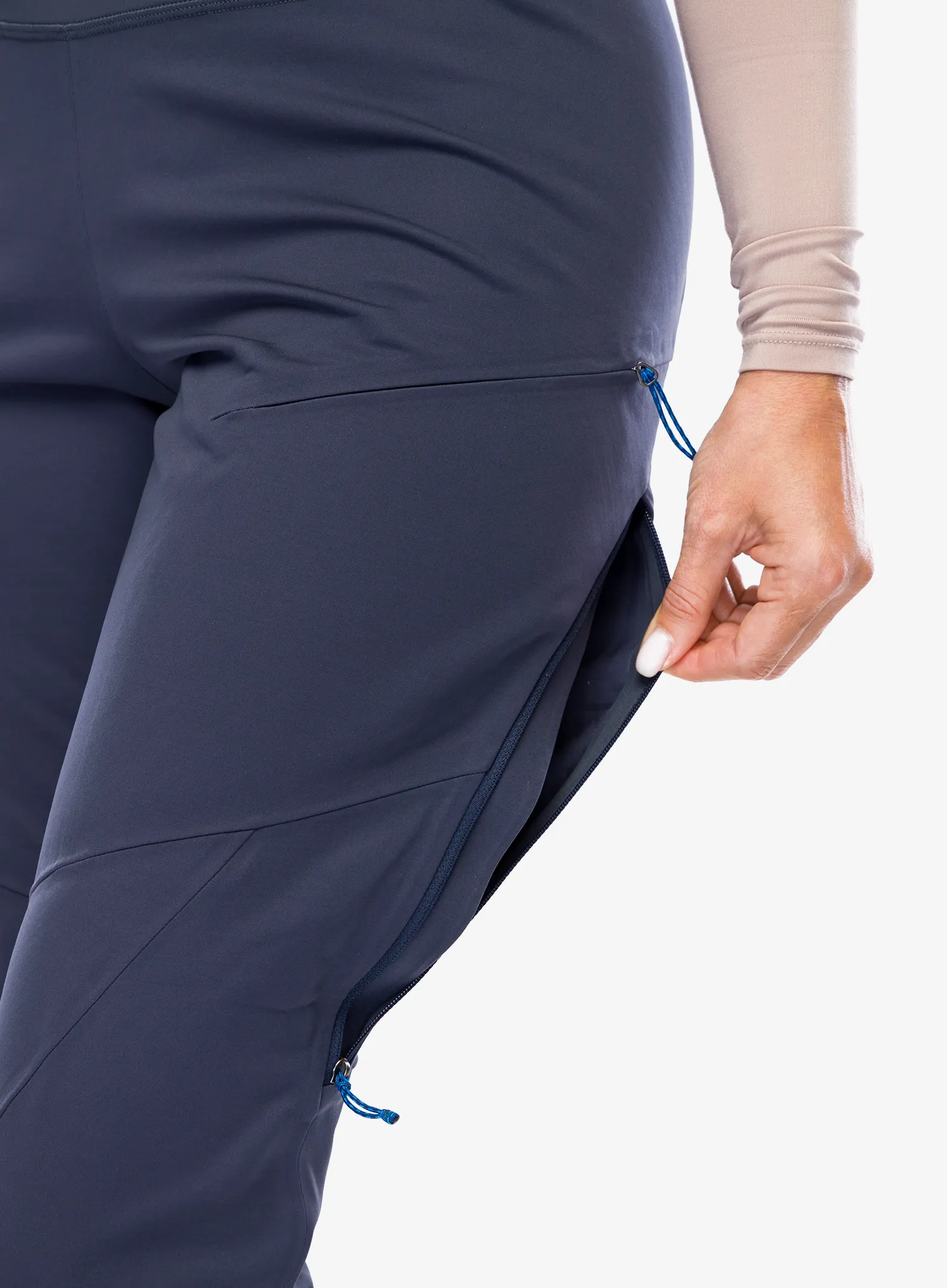 Softshellové kalhoty dámské Patagonia Upstride Pants - smolder blue