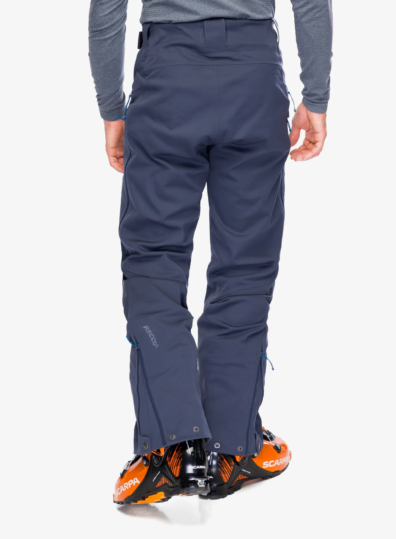 Softshell kalhoty Patagonia Upstride Pants - smolder blue