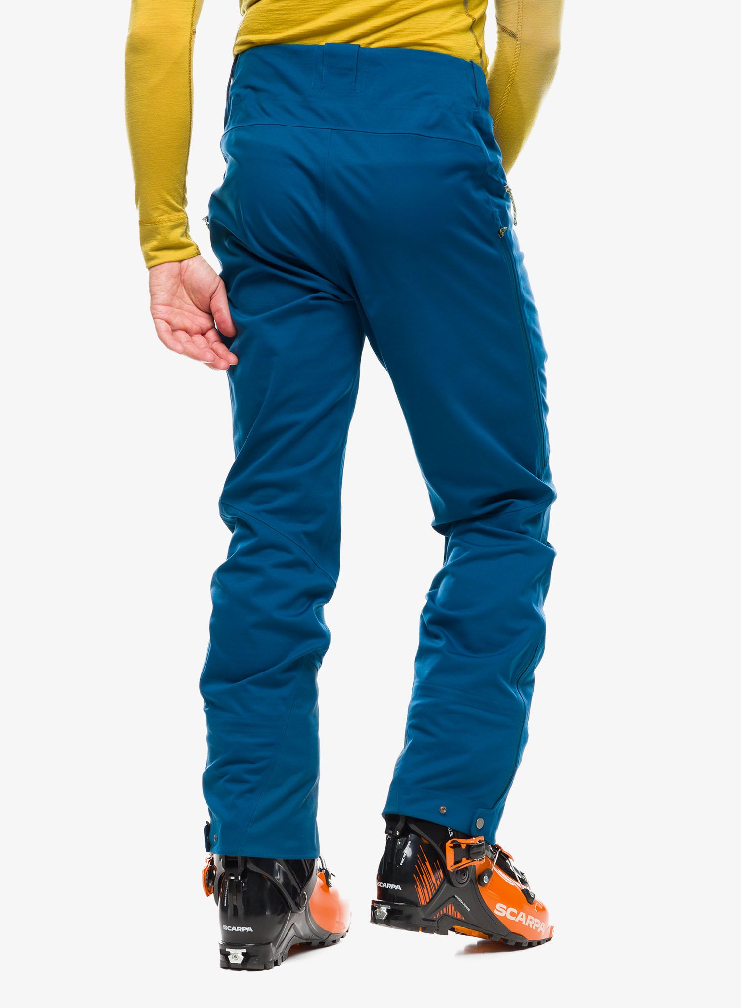 Softshell kalhoty Patagonia Upstride Pants - lagom blue