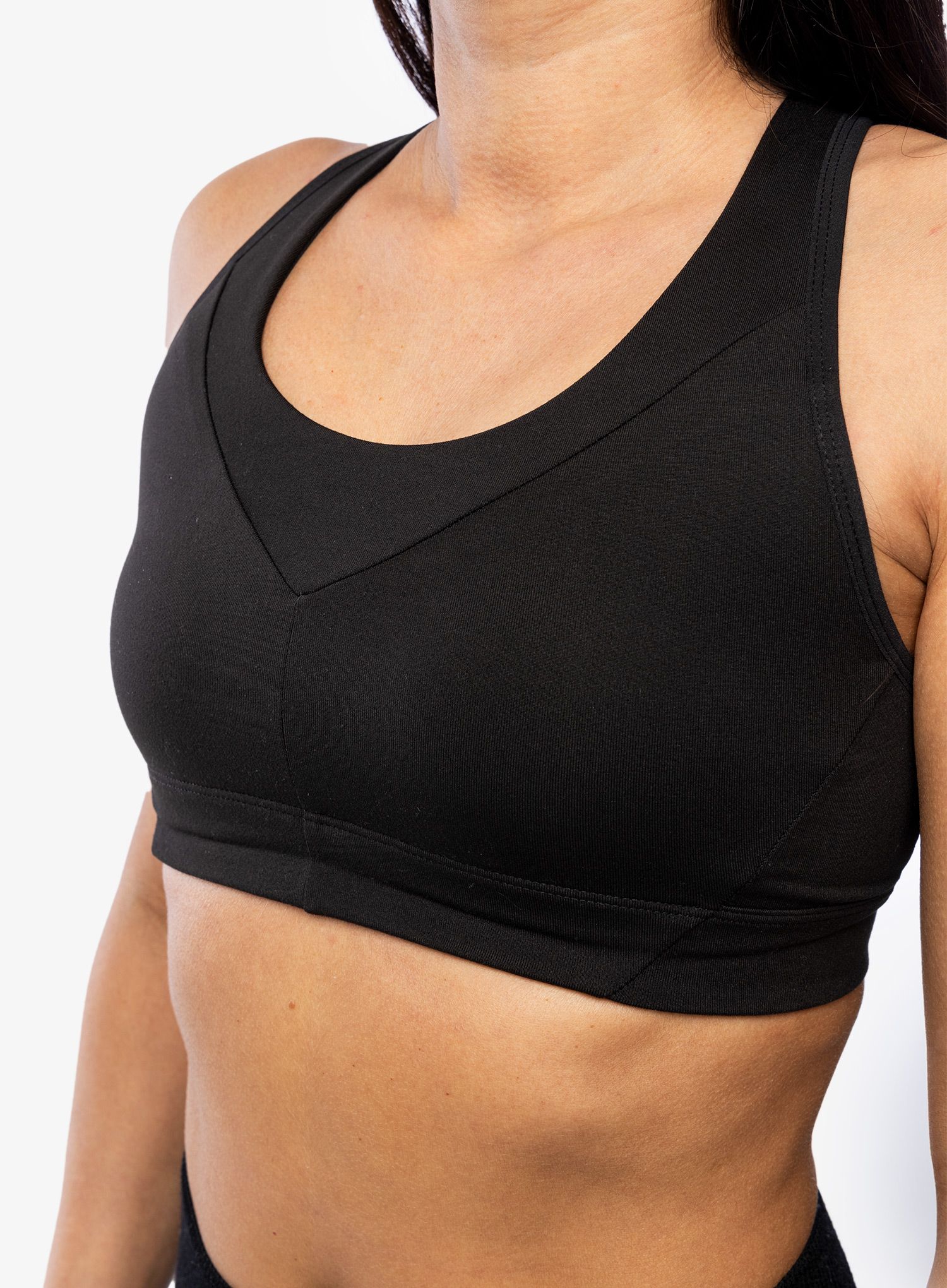 Sportovní podprsenka Patagonia Wild Trails Sports Bra - black