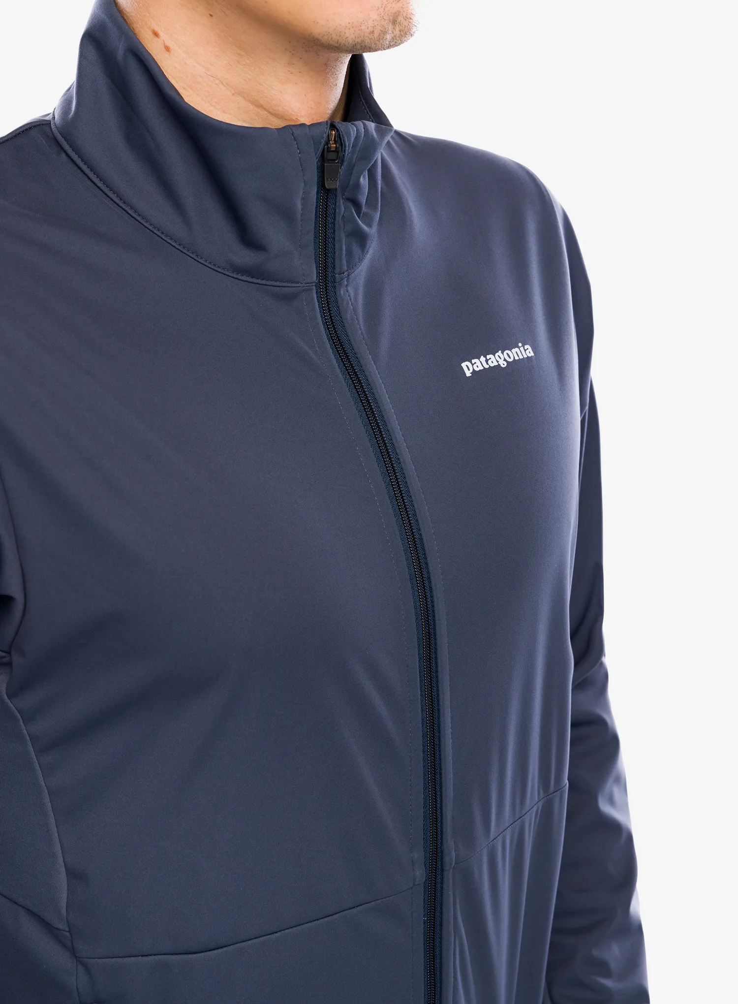 Bunda na běhání Patagonia Wind Shield Jacket - smolder blue
