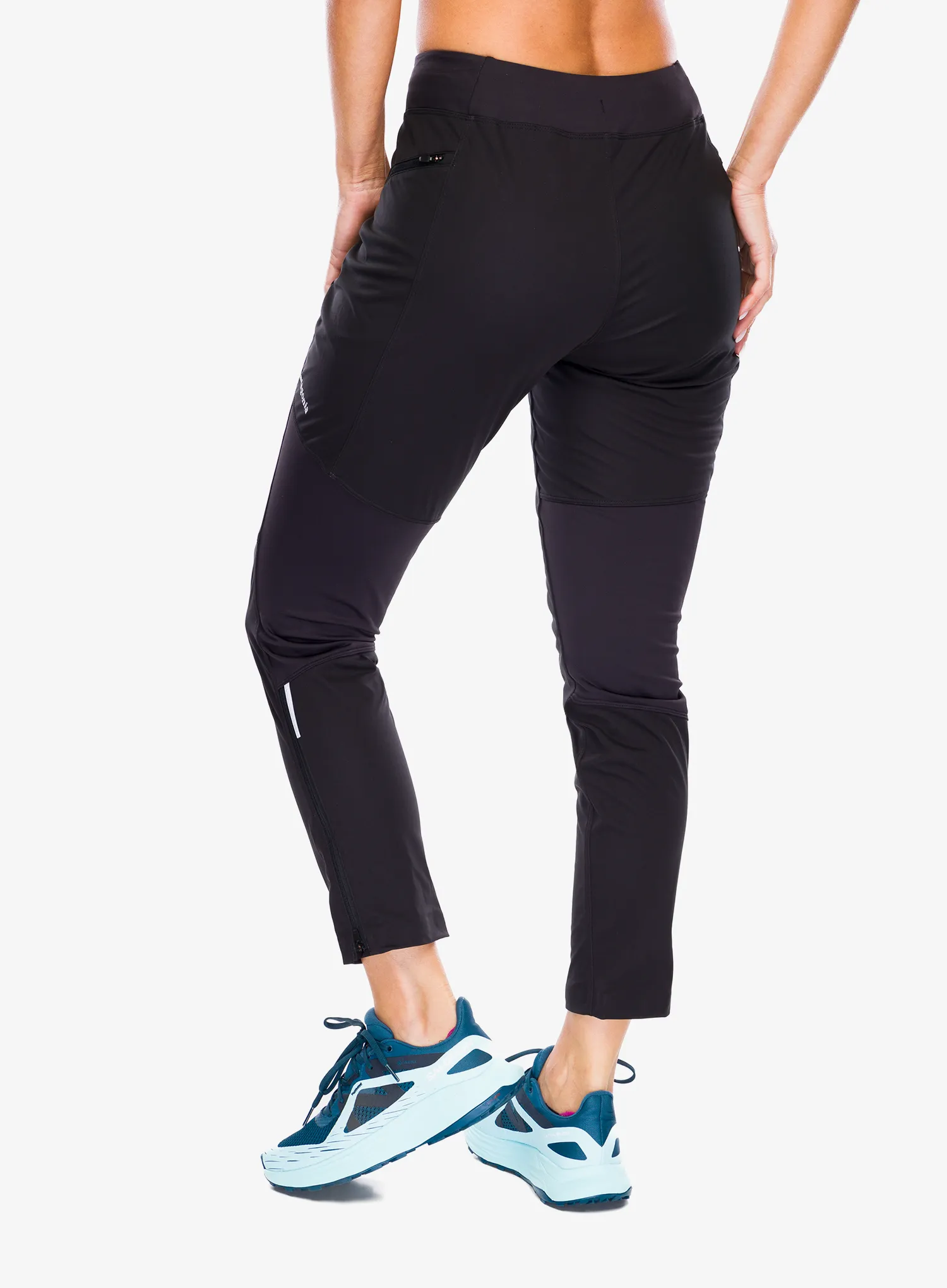 Kalhoty dámské Patagonia Wind Shield Pants - black