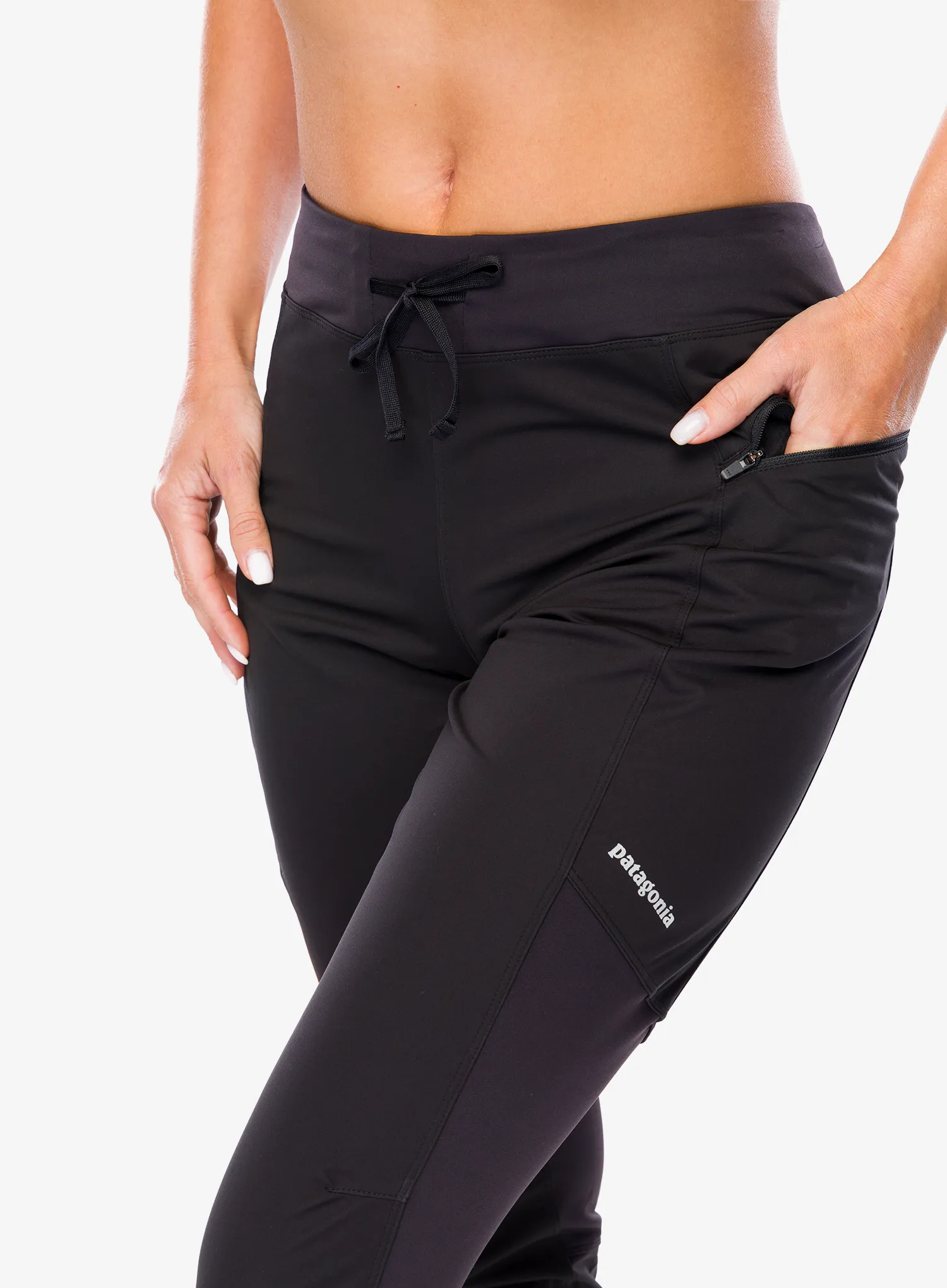 Kalhoty dámské Patagonia Wind Shield Pants - black