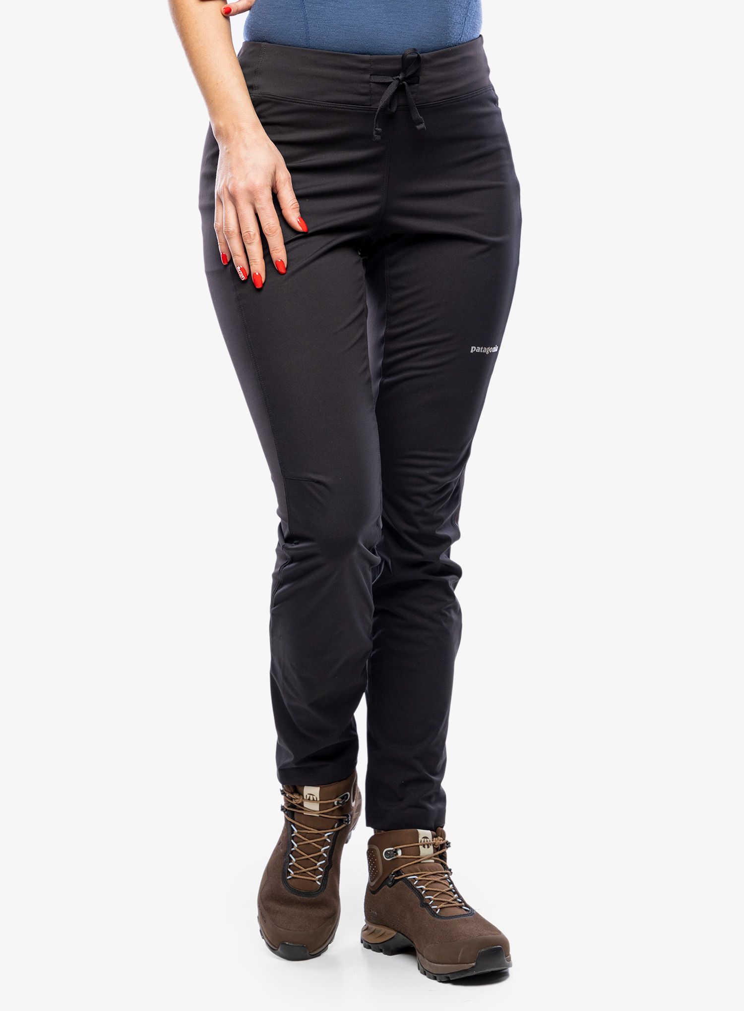Dámské softshellové kalhoty Patagonia Wind Shield Pants - black