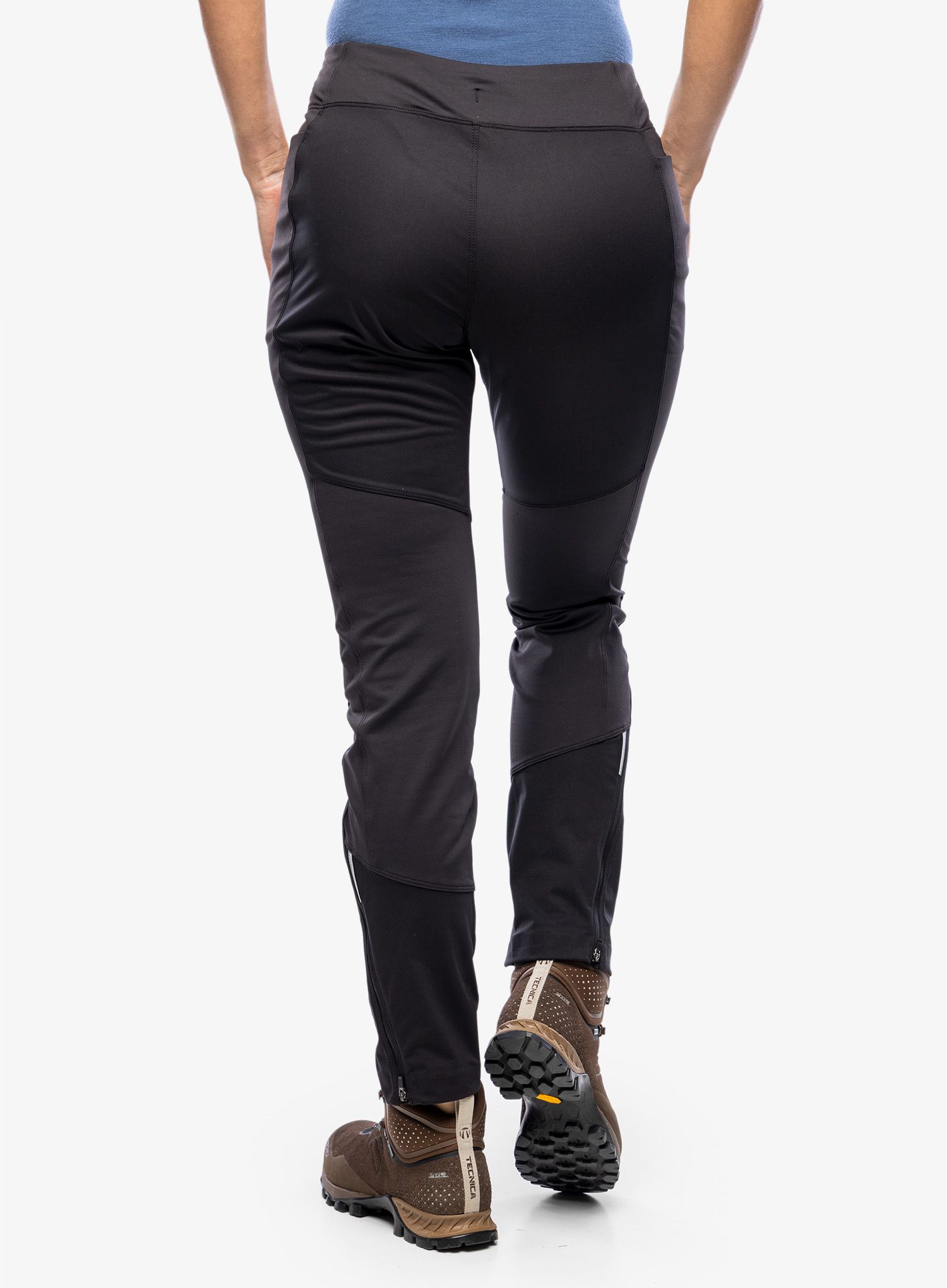 Dámské softshellové kalhoty Patagonia Wind Shield Pants - black