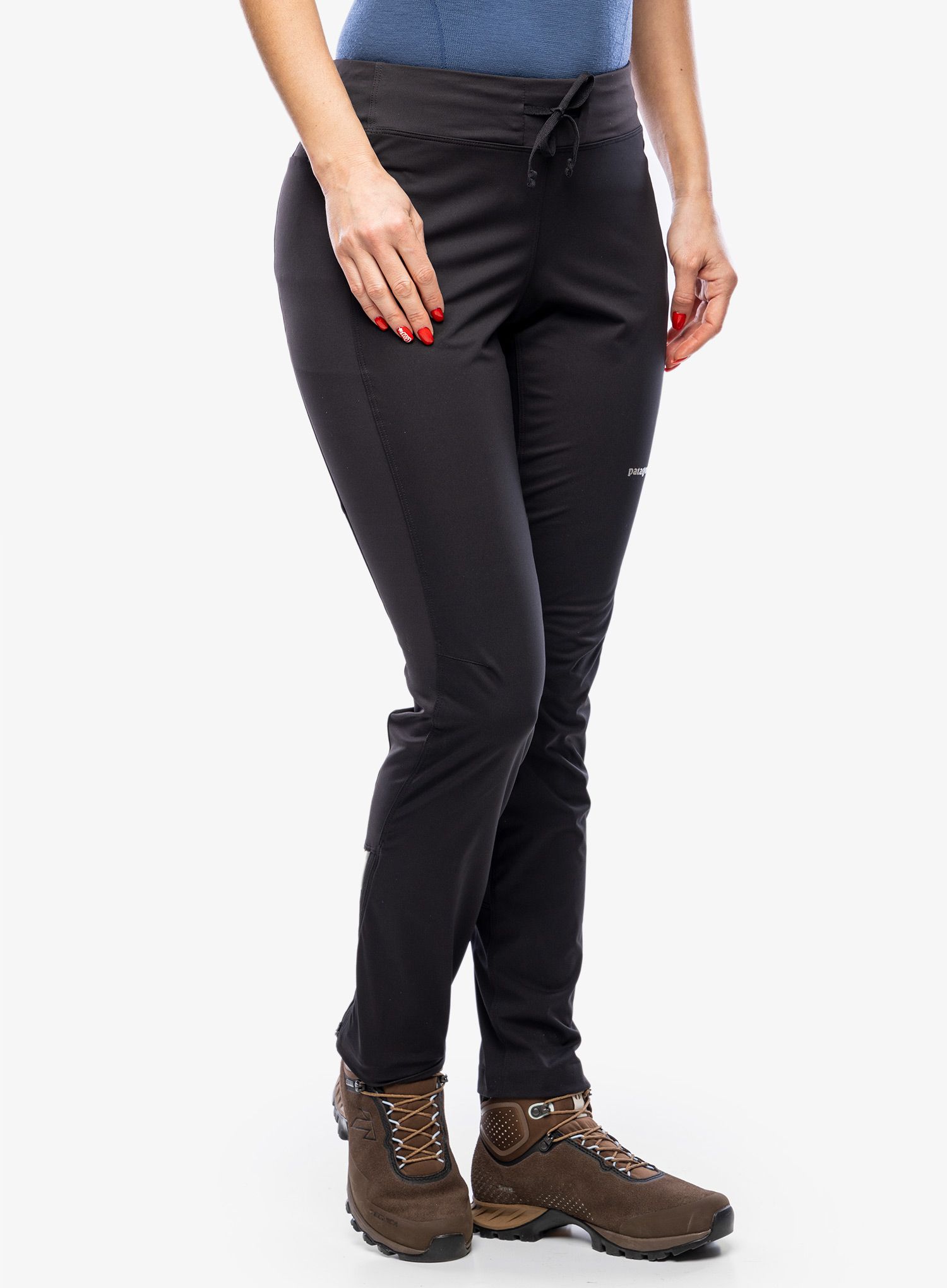 Dámské softshellové kalhoty Patagonia Wind Shield Pants - black