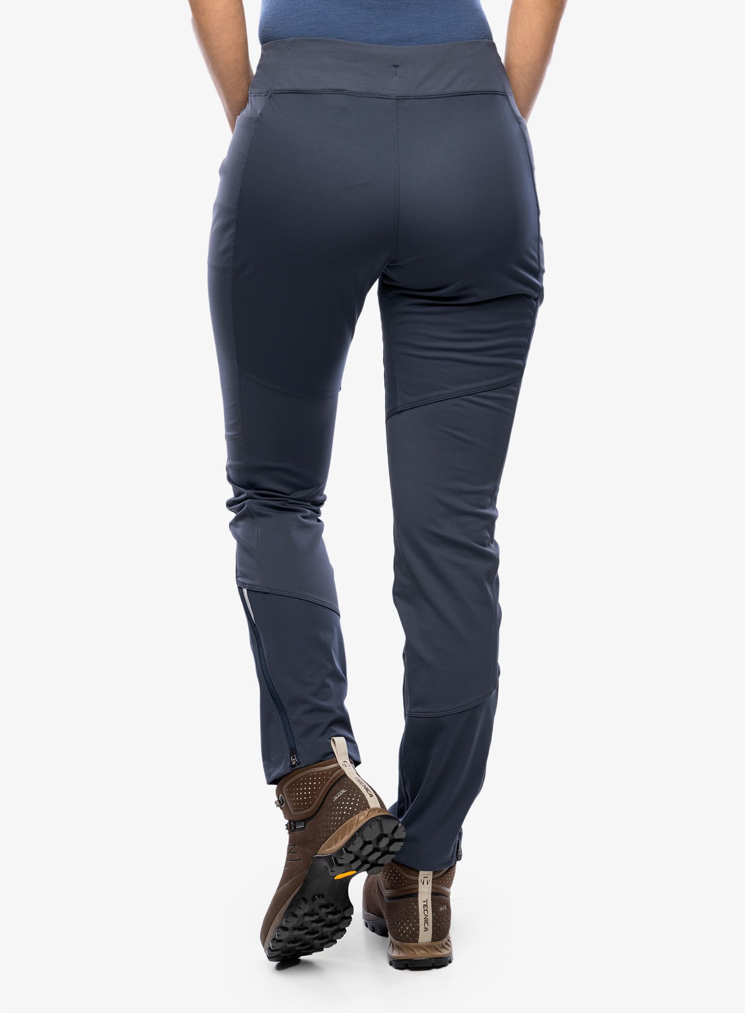 Dámské softshellové kalhoty Patagonia Wind Shield Pants - smolder blue