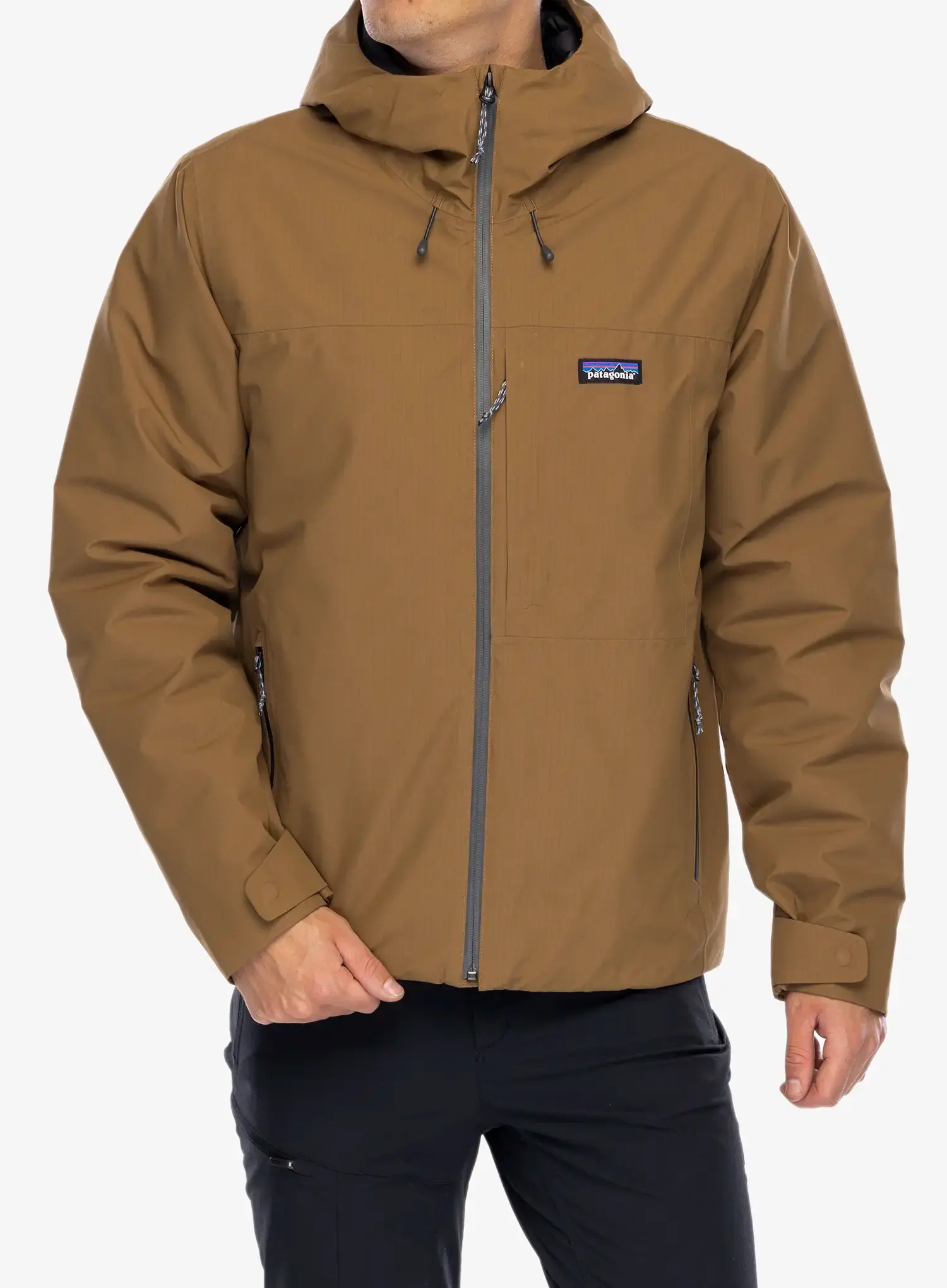 Zateplená bunda Patagonia Windshadow Jacket - coriander brown
