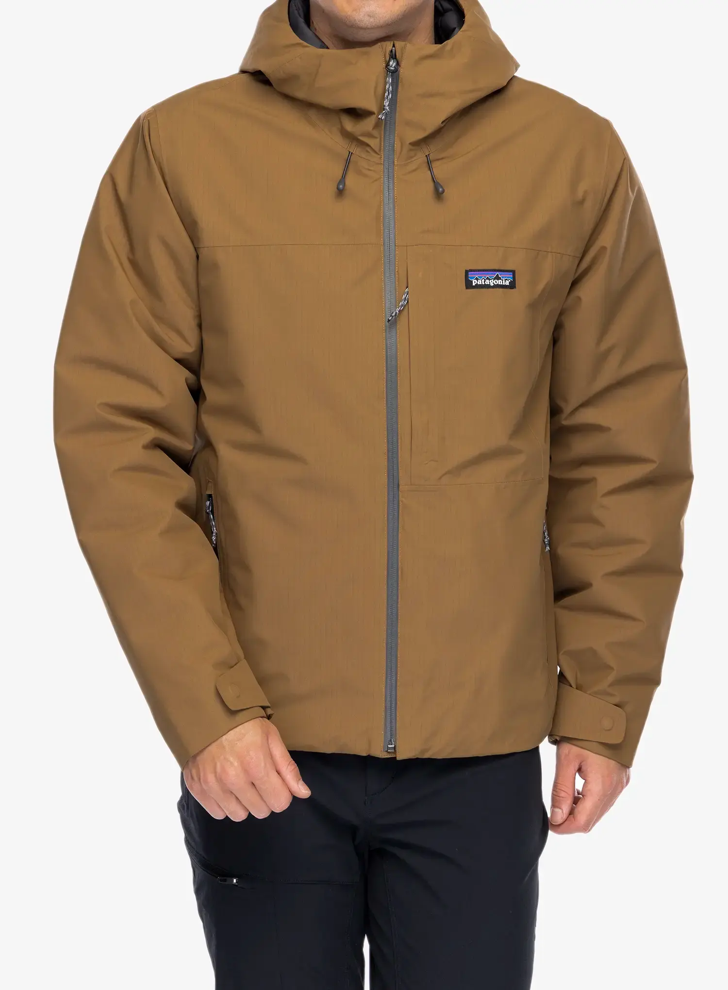 Zateplená bunda Patagonia Windshadow Jacket - coriander brown