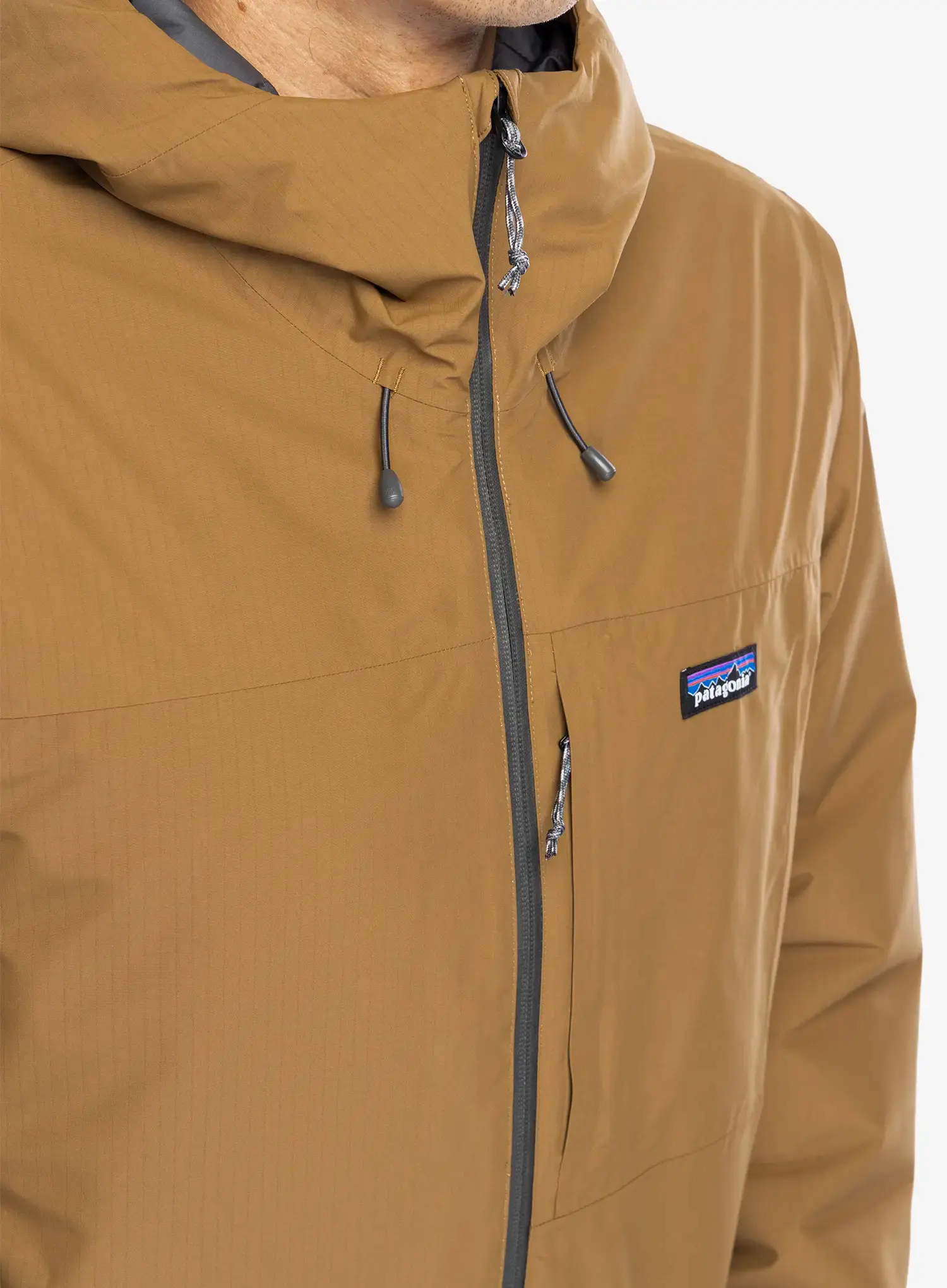 Zateplená bunda Patagonia Windshadow Jacket - coriander brown