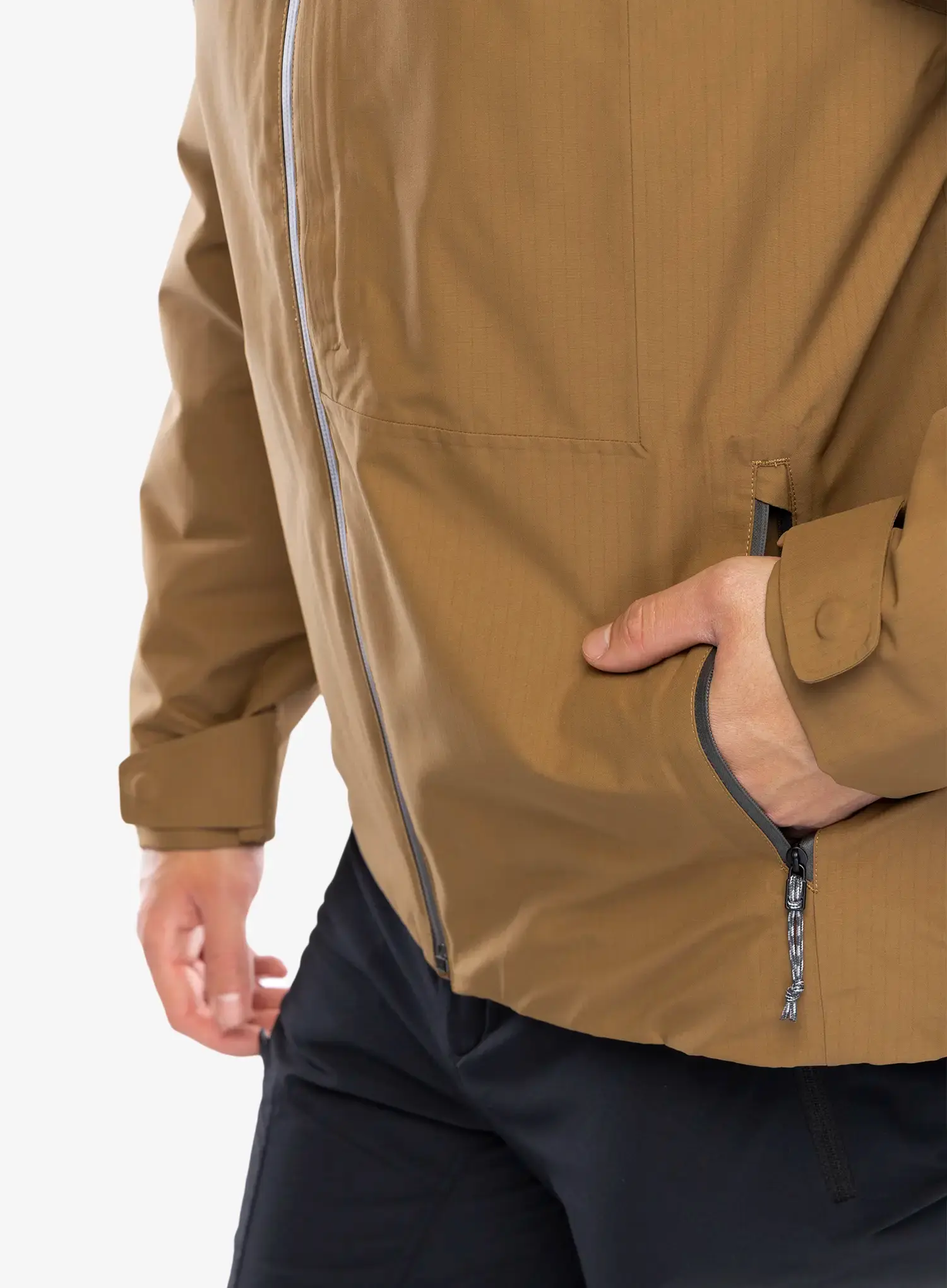 Zateplená bunda Patagonia Windshadow Jacket - coriander brown