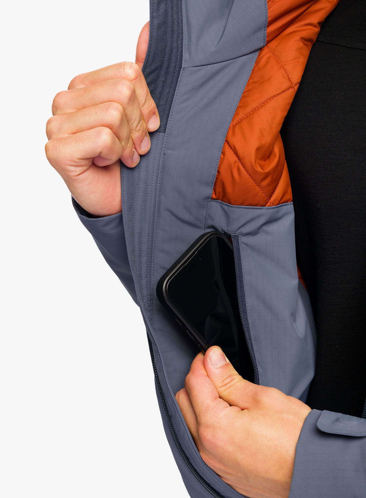 Zateplená bunda Patagonia Windshadow Jacket - smolder blue