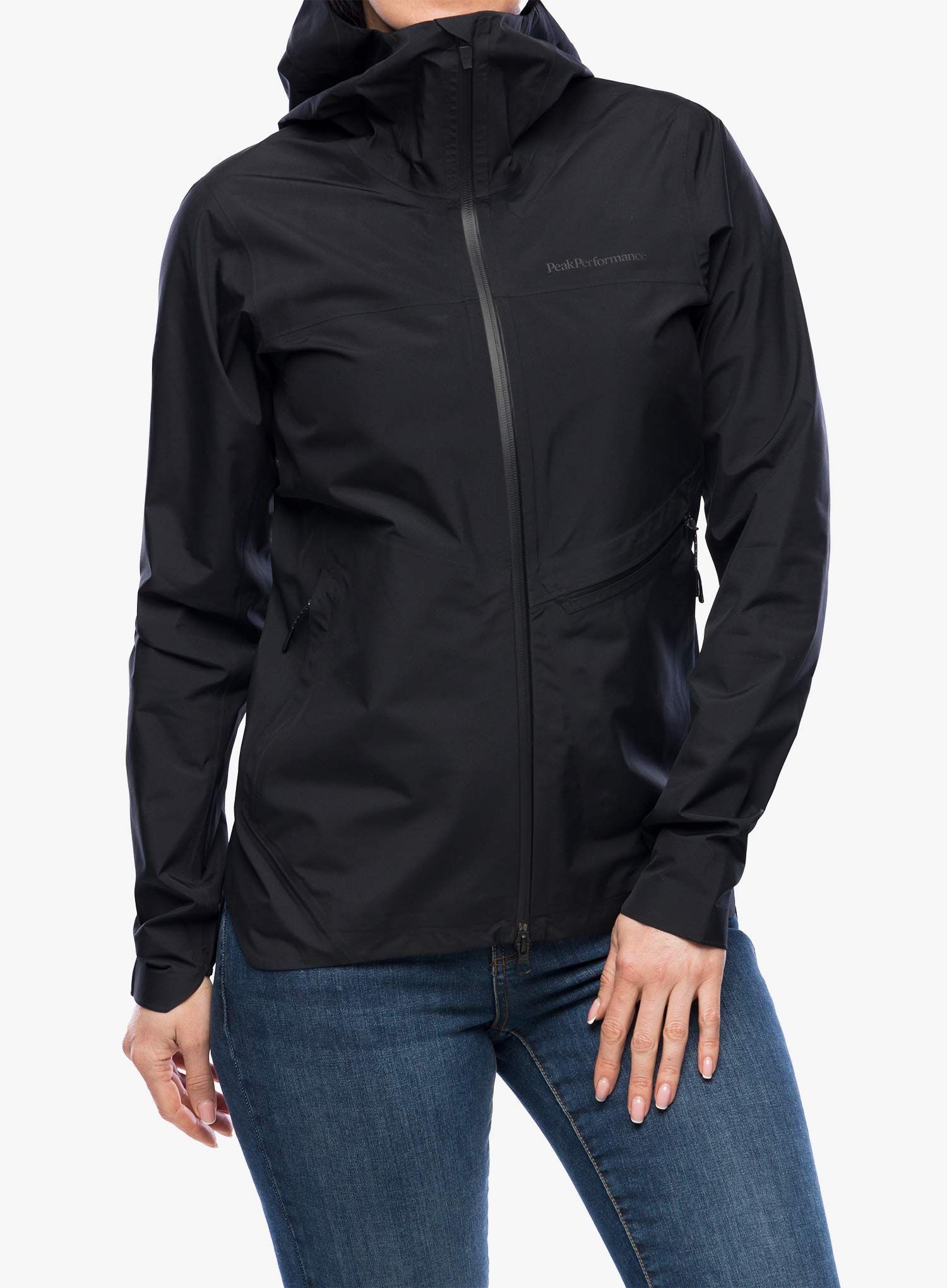 Dámská bunda do deště Peak Perfomance Commuter GORE-TEX Paclite Jacket - black