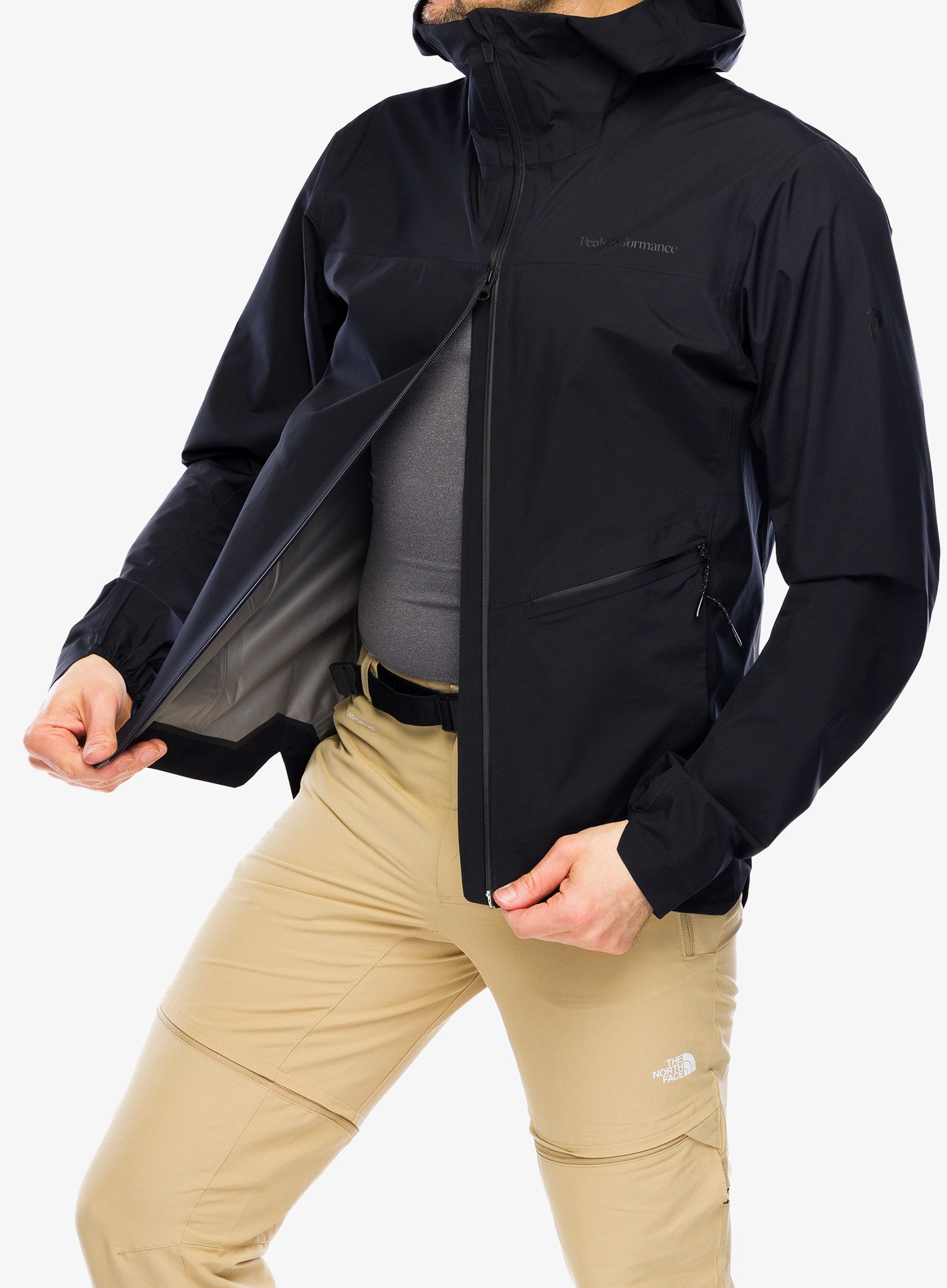 Bunda do deště Peak Perfomance Commuter GORE-TEX Paclite Jacket - black
