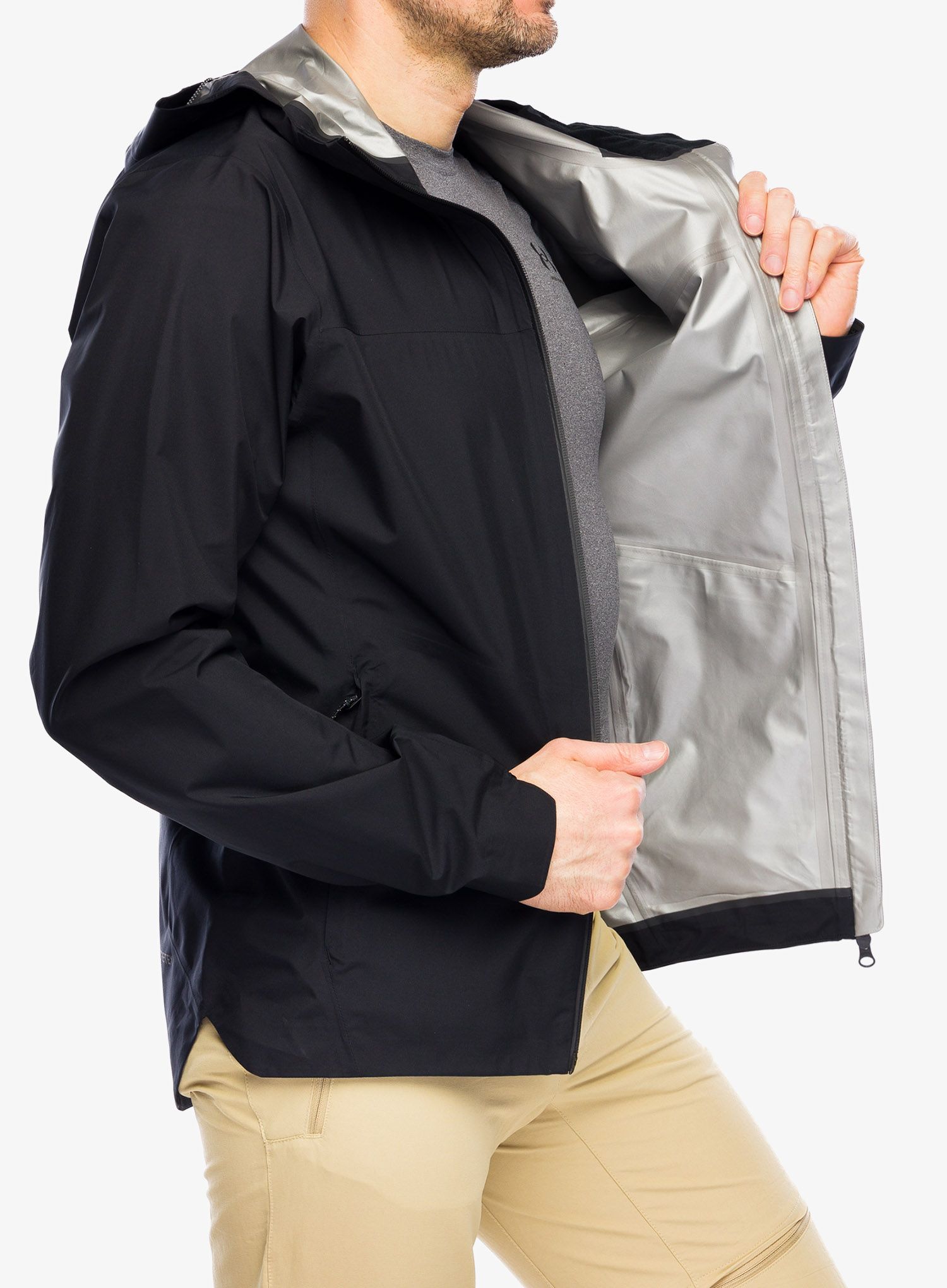 Bunda do deště Peak Perfomance Commuter GORE-TEX Paclite Jacket - black