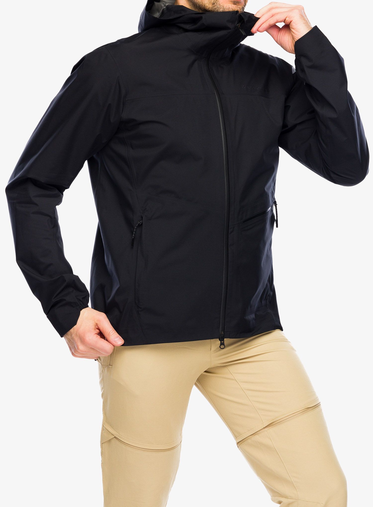 Bunda do deště Peak Perfomance Commuter GORE-TEX Paclite Jacket - black