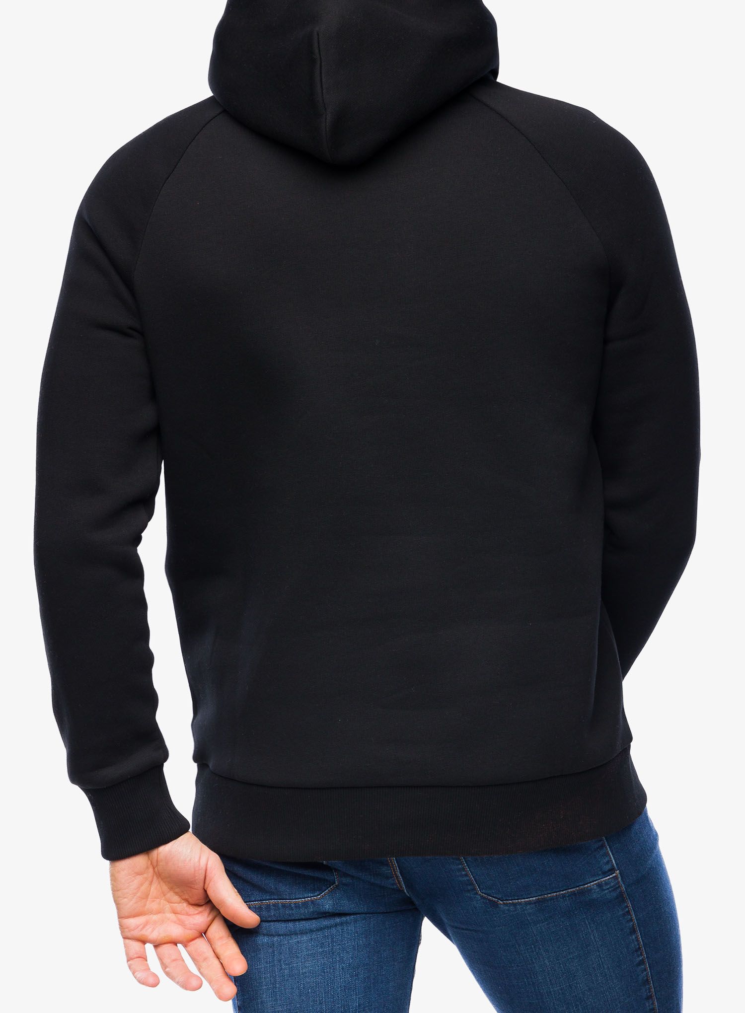 Mikina s kapucí Peak Perfomance Original Hood - black/black