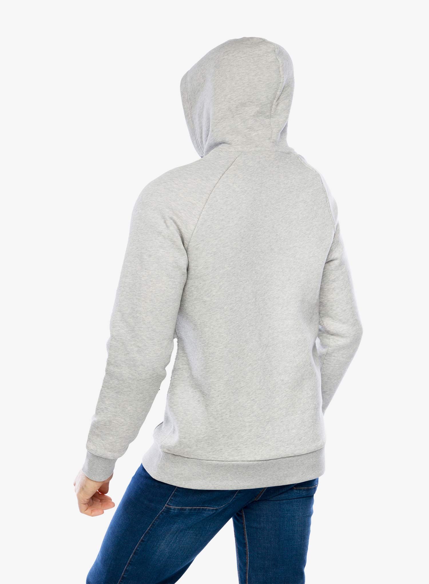 Mikina s kapucí Peak Perfomance Original Hood - mid grey melange