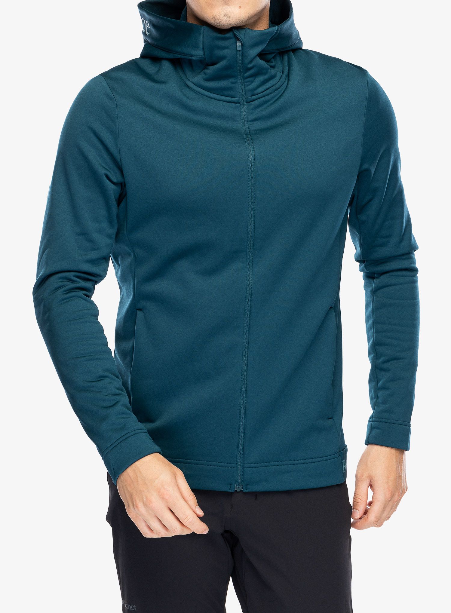Mikina s kapucí Peak Perfomance Rider Tech Zip Hood - infinity teel