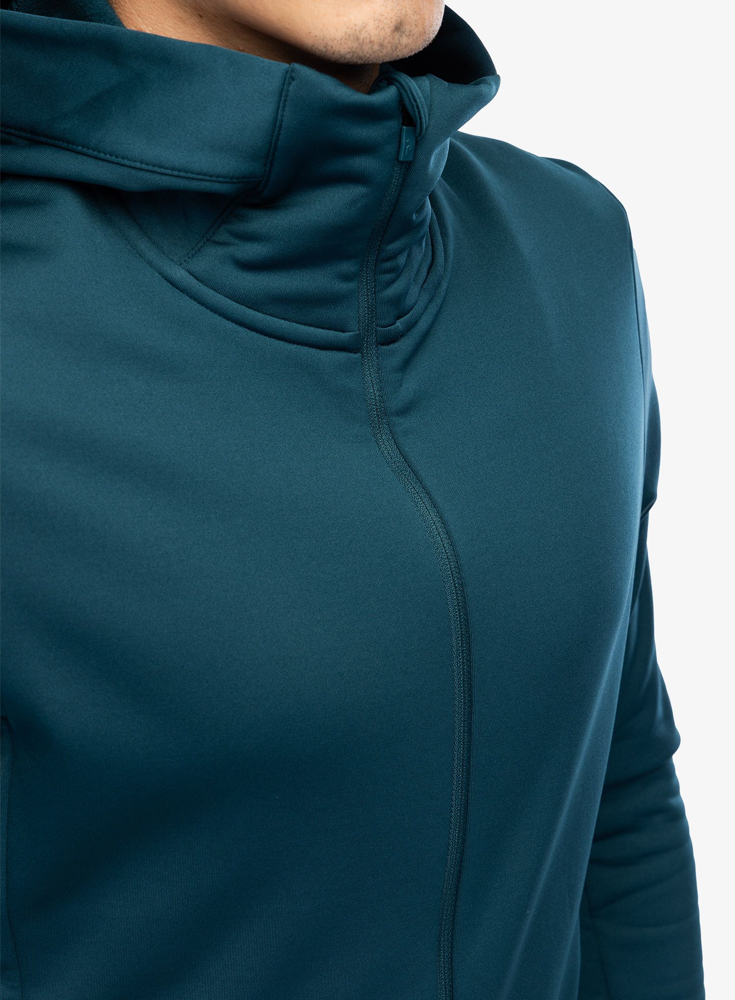 Mikina s kapucí Peak Perfomance Rider Tech Zip Hood - infinity teel