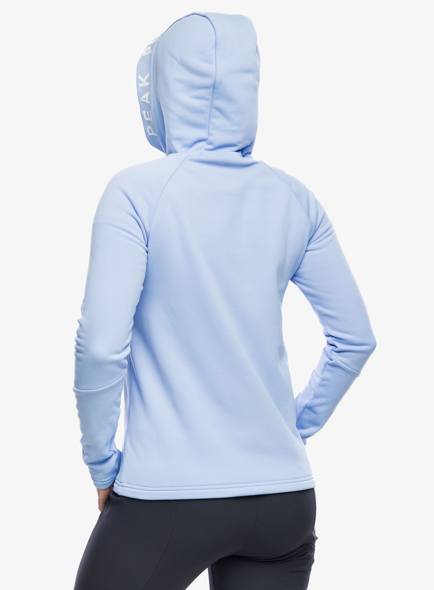 Dámská mikina se zipem Peak Perfomance Rider Zip Hood - amity blue/blue