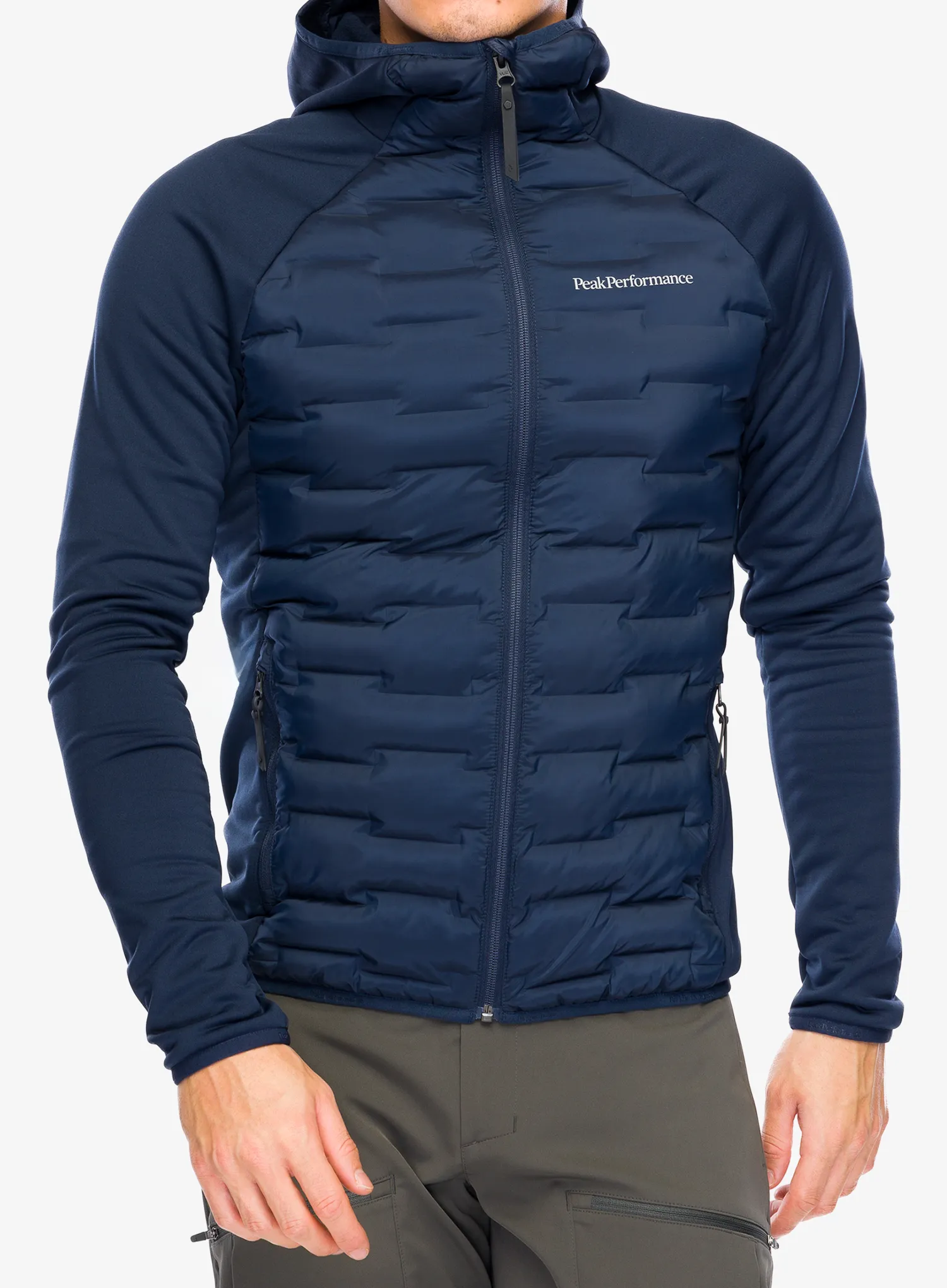 Bunda Peak Performance Argon Hybrid Hood - blue shadow