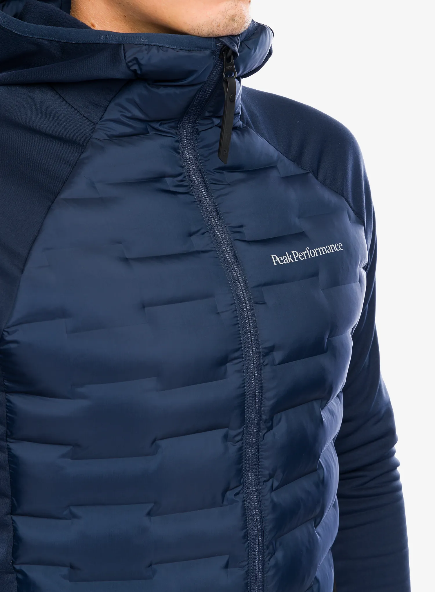 Bunda Peak Performance Argon Hybrid Hood - blue shadow