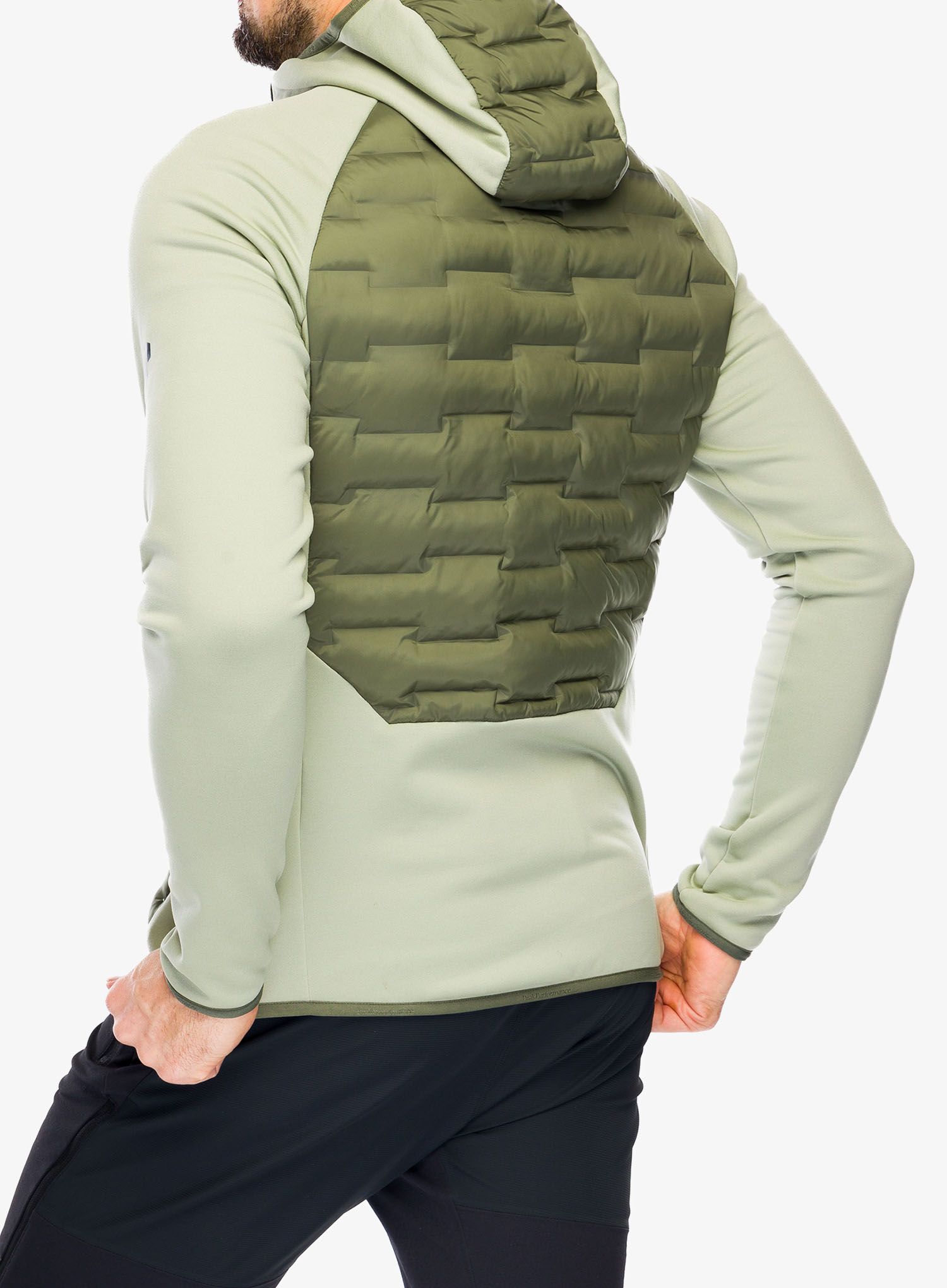 Bunda Peak Performance Argon Hybrid Hood - pine needle