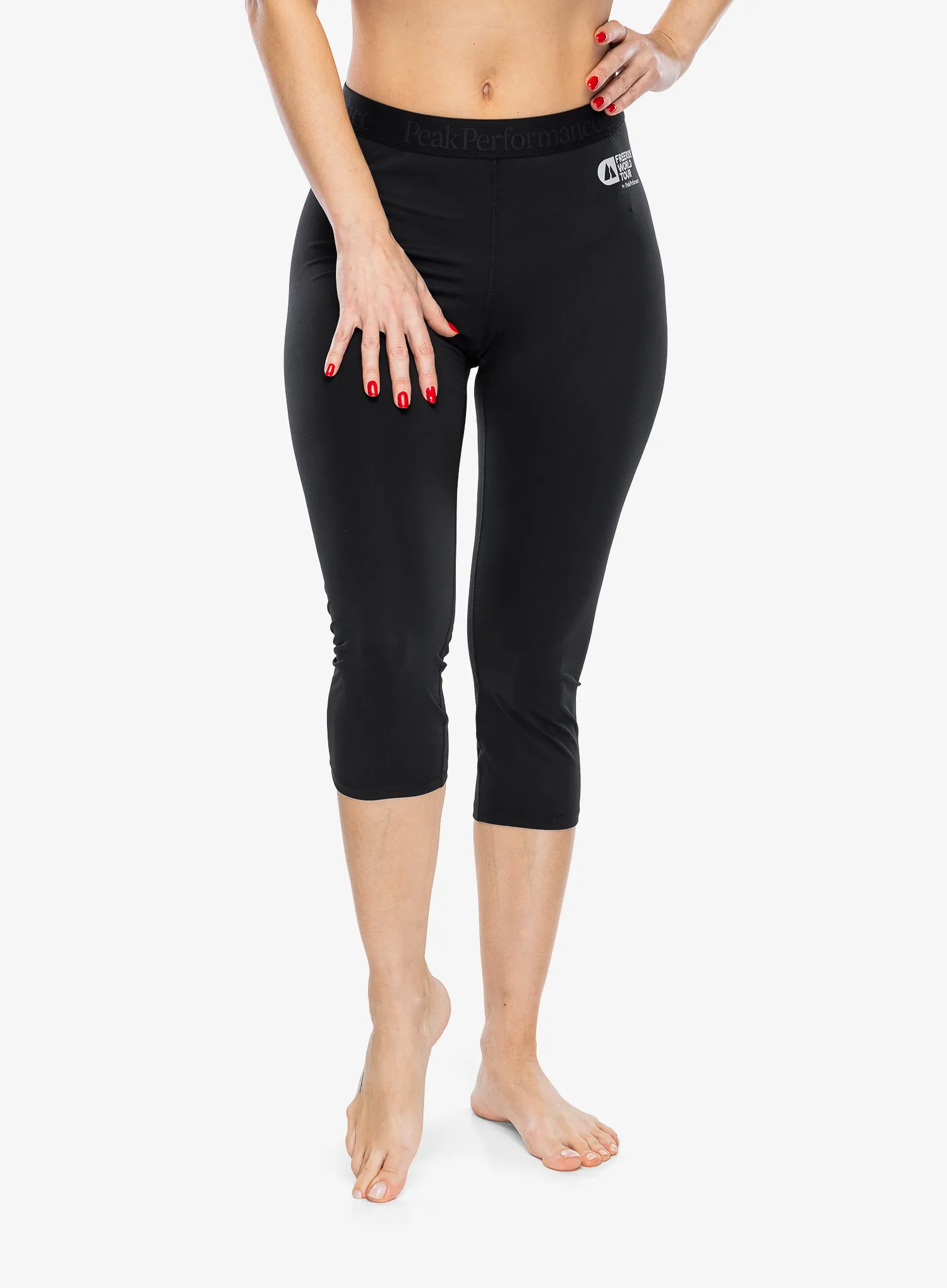 Termolegíny dámské Peak Performance FWT Spirit Short John - black
