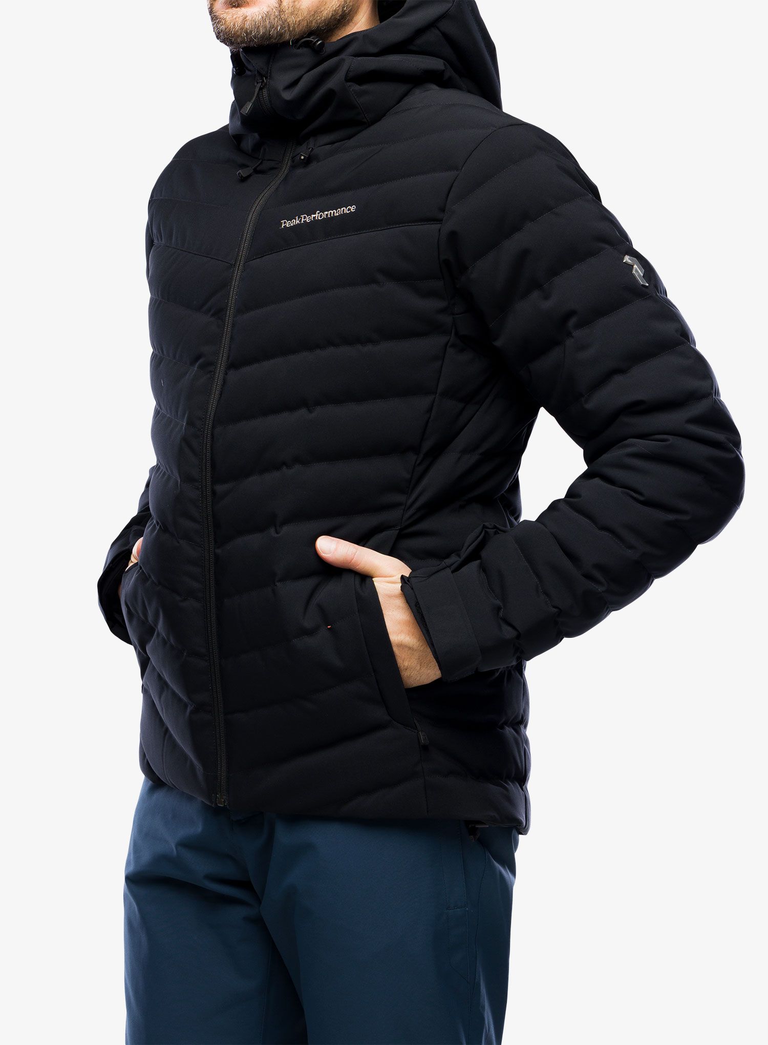 Bunda na lyže Peak Performance Frost Ski Down Jacket - black/black