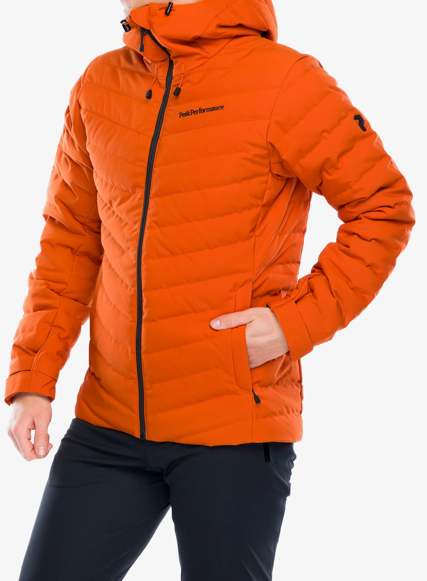 Lyžařská bunda Peak Performance Frost Ski Down Jacket - gold flame