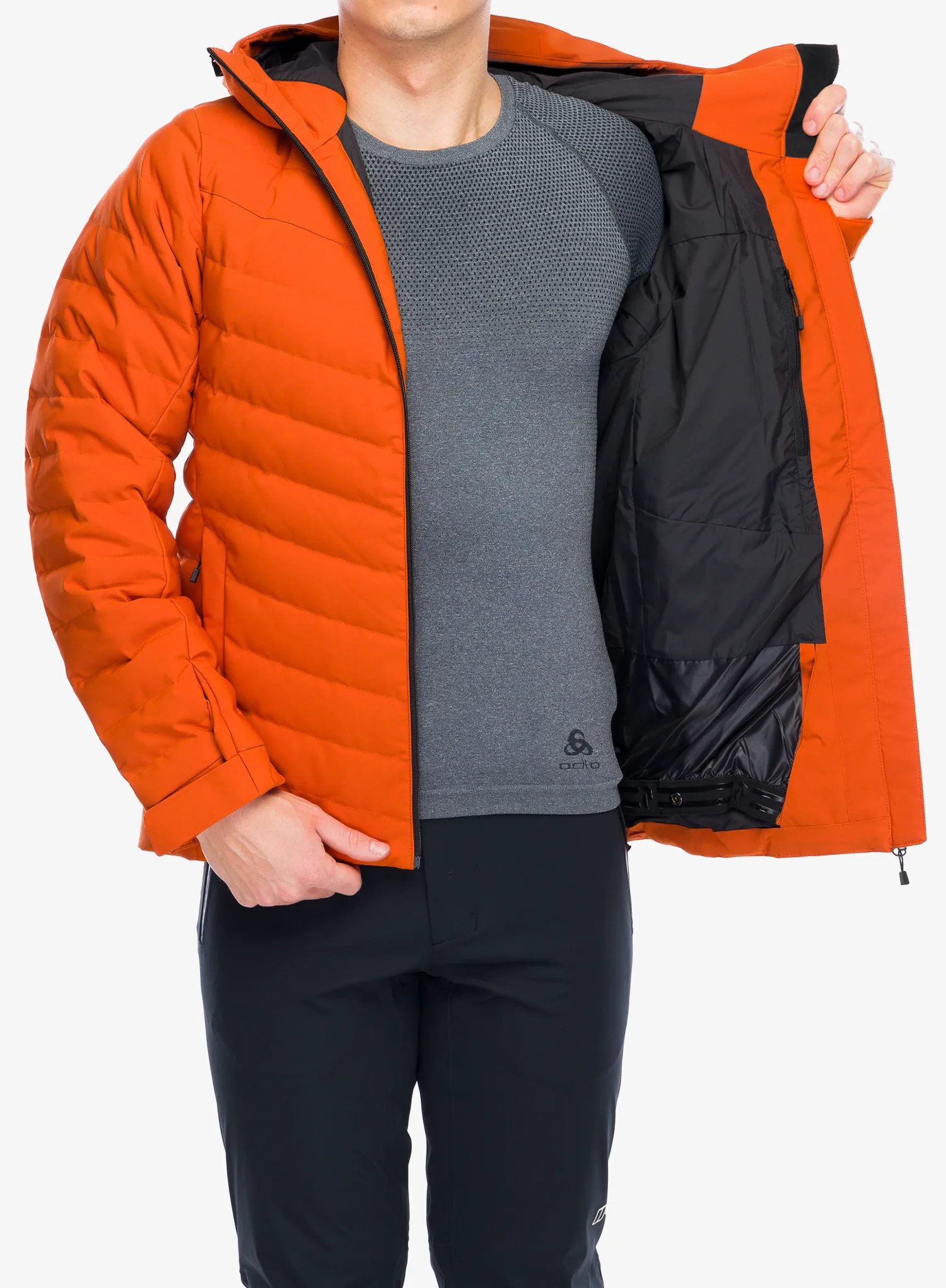 Lyžařská bunda Peak Performance Frost Ski Down Jacket - gold flame