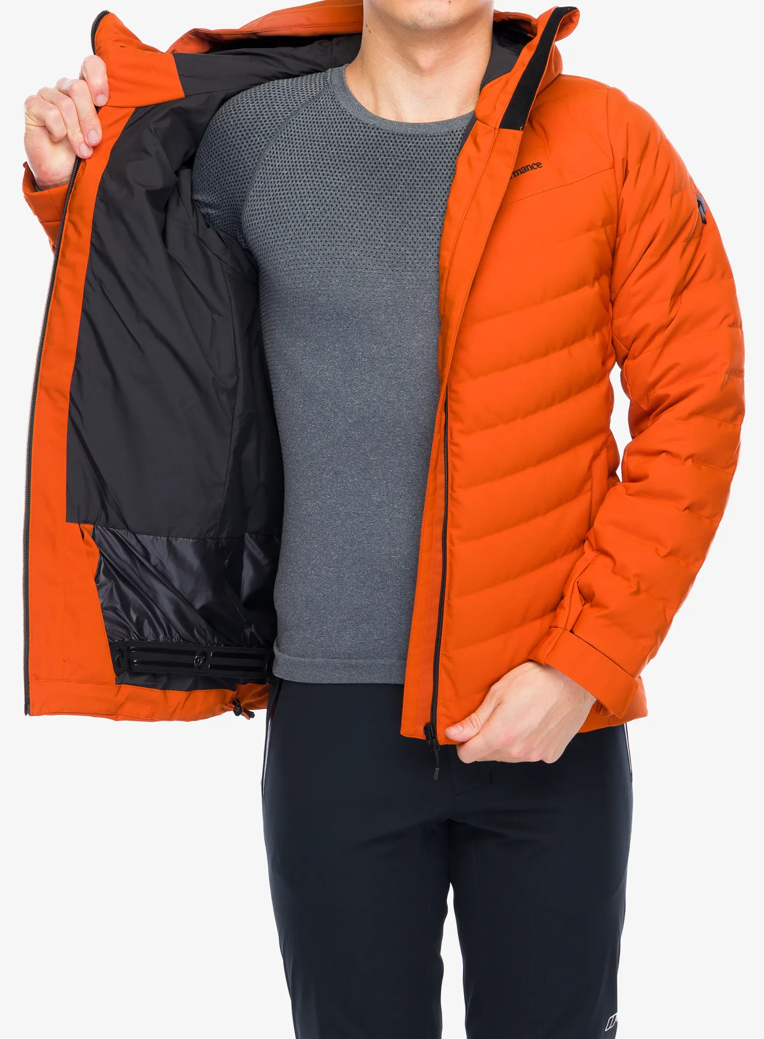 Lyžařská bunda Peak Performance Frost Ski Down Jacket - gold flame