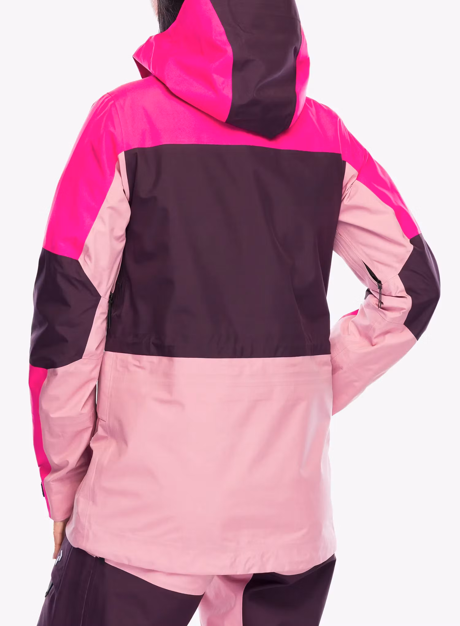 Dámská lyžařská bunda Peak Performance Gravity GORE-TEX 3L Jacket - beetroot/purple/bitter root