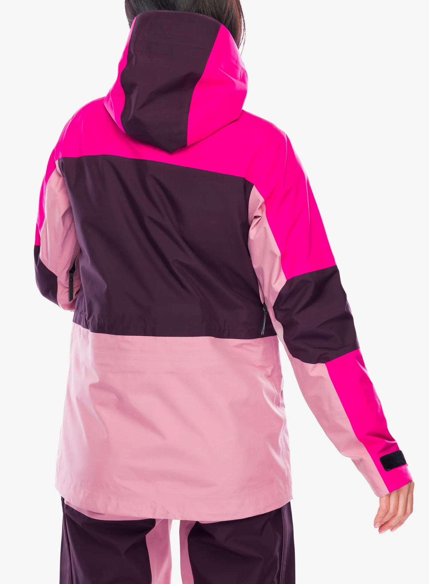 Dámská lyžařská bunda Peak Performance Gravity GORE-TEX 3L Jacket - beetroot/purple/bitter root