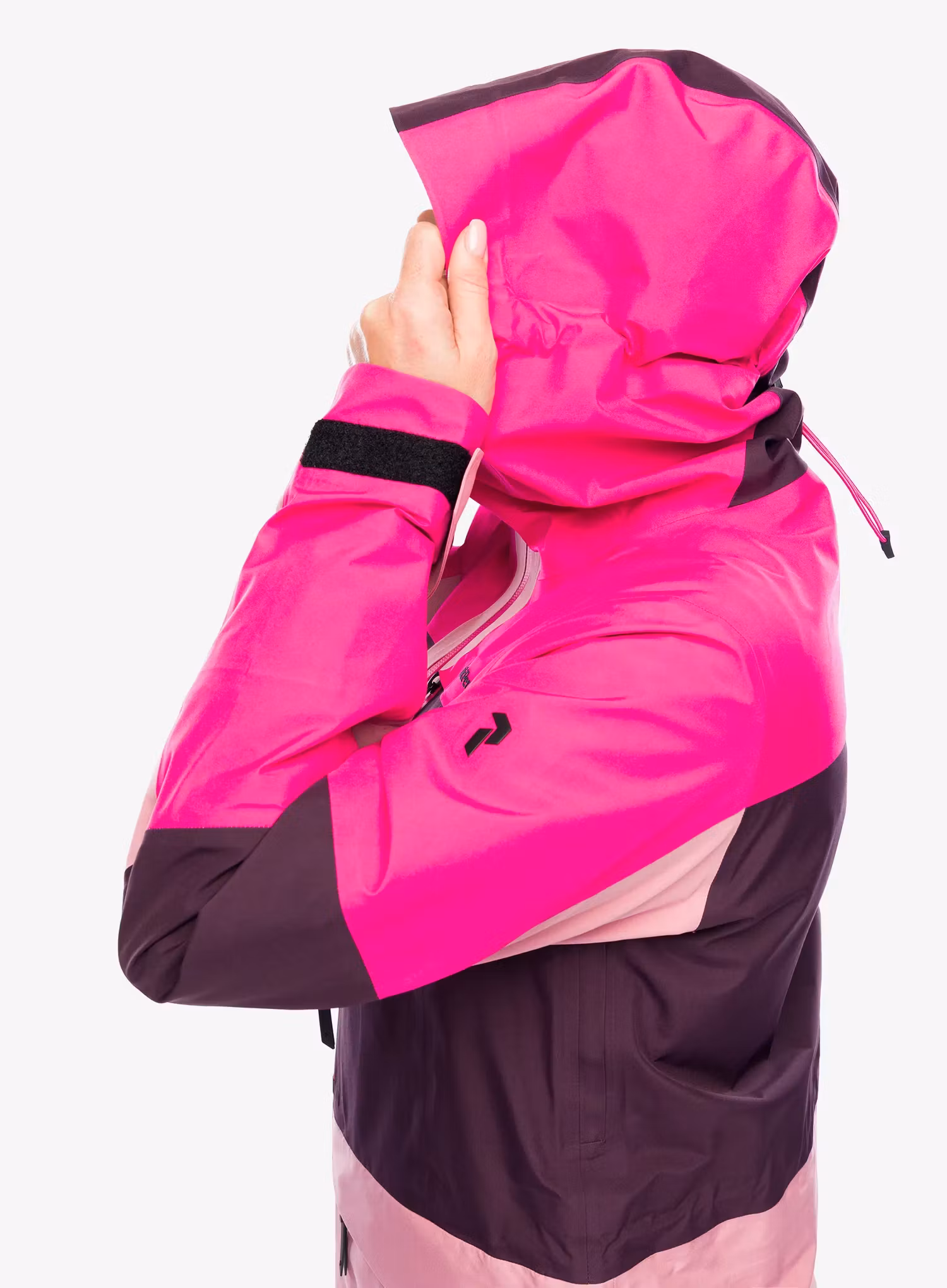 Dámská lyžařská bunda Peak Performance Gravity GORE-TEX 3L Jacket - beetroot/purple/bitter root