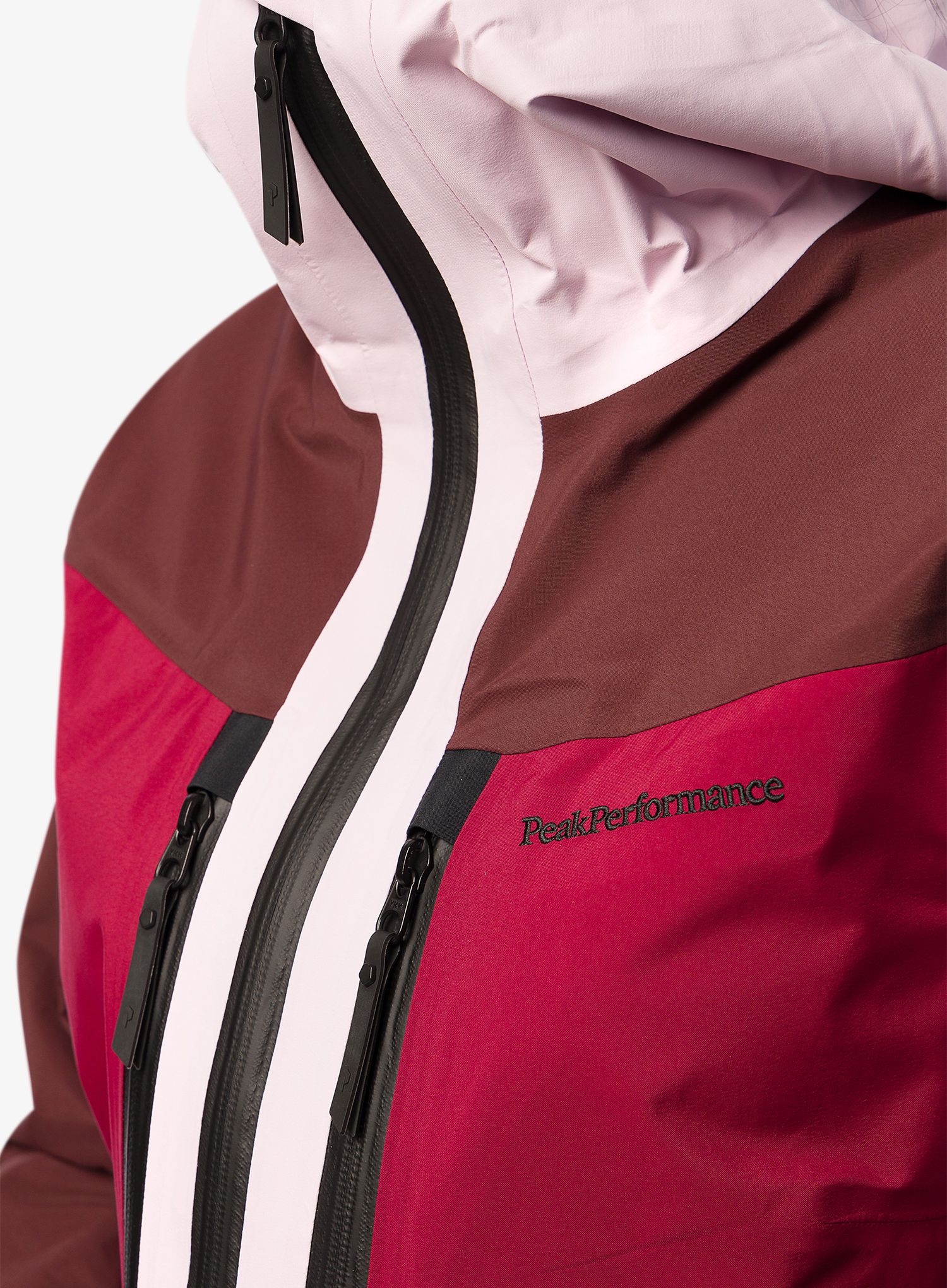 Dámská bunda Peak Performance Gravity GORE-TEX 3L Jacket - blush/sapote