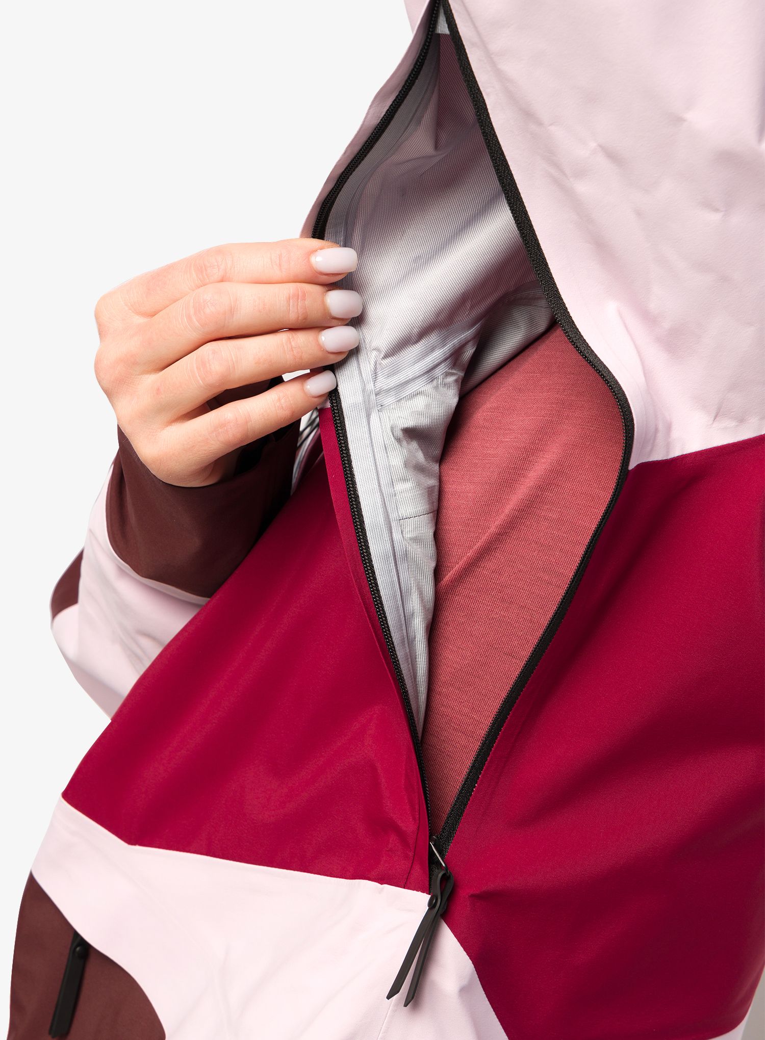Dámská bunda Peak Performance Gravity GORE-TEX 3L Jacket - blush/sapote