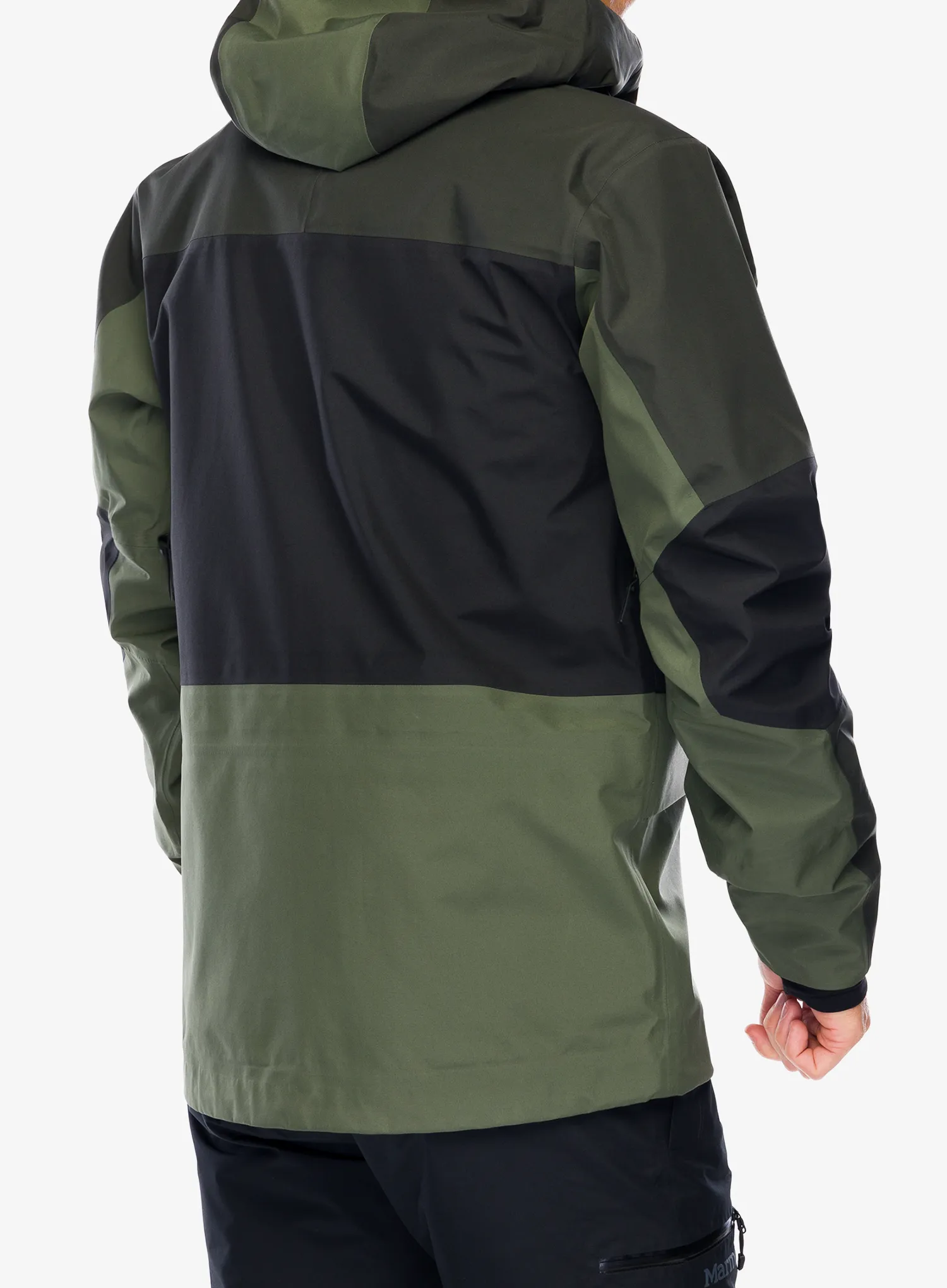 Lyžařská bunda Peak Performance Gravity GORE-TEX 3L Jacket - olive extreme/black/pine